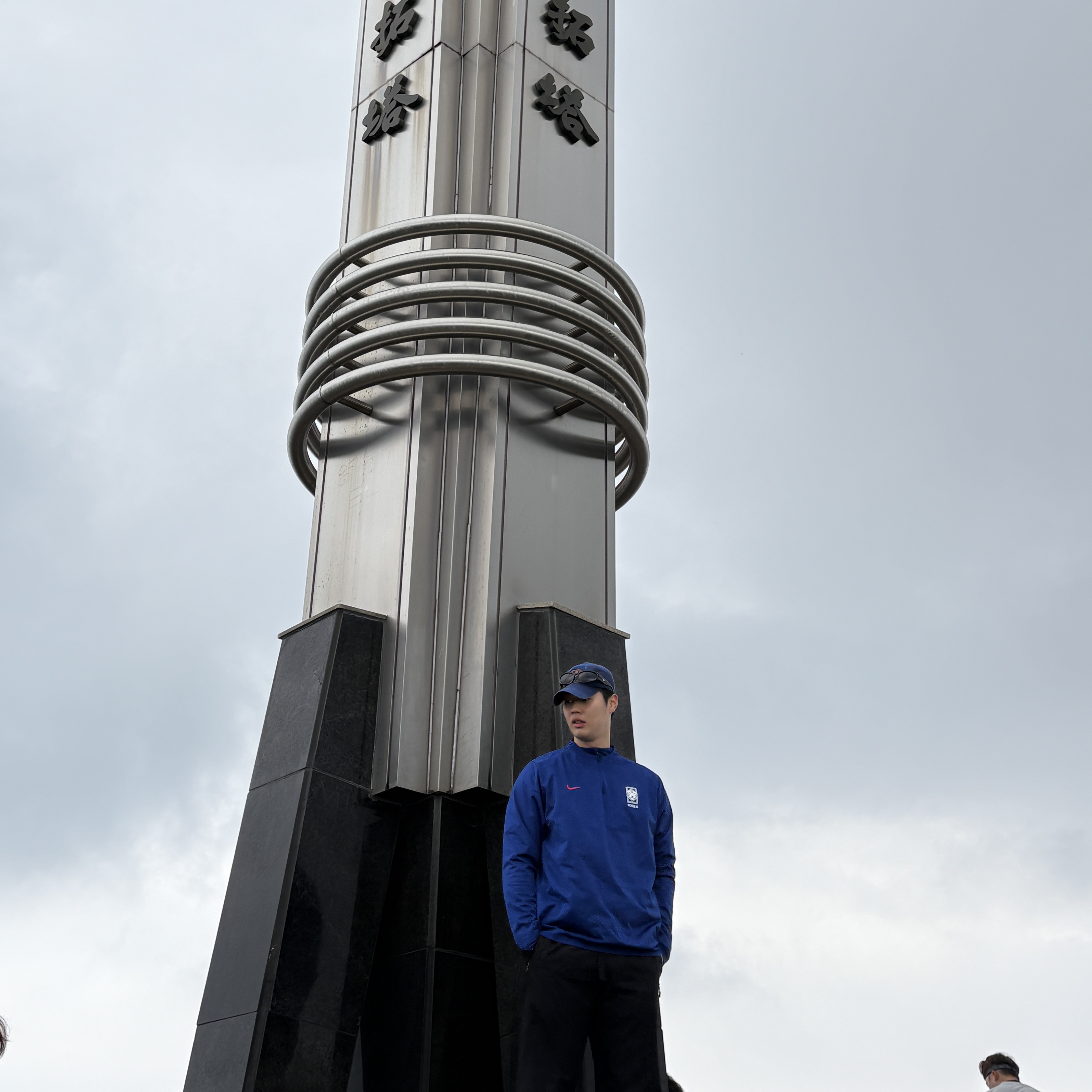 Nike Korea Strike Dri-Fit Soccer Drill Top Global Blue 착용 스타일 - 3