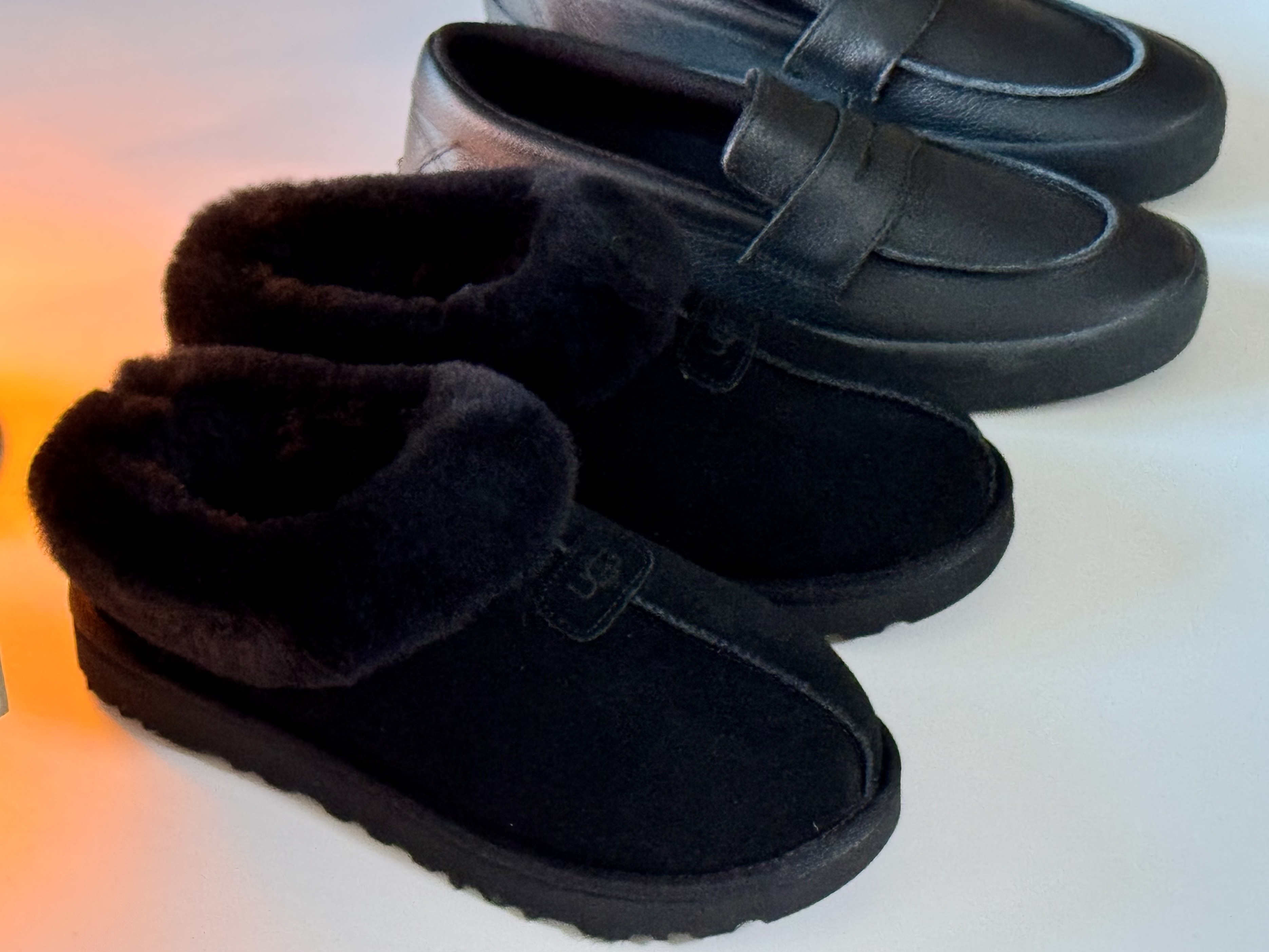 Vans Skate Loafer Black, Vans Skate Loafer Suede Black 착용 스타일 - 5