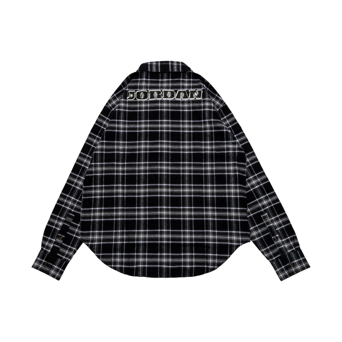 조던 브루클린 그래픽 플란넬 블랙 세일 (IF1857-010)(Jordan Brooklyn Graphic Flannel Black Sail (IF1857-010)) - 2