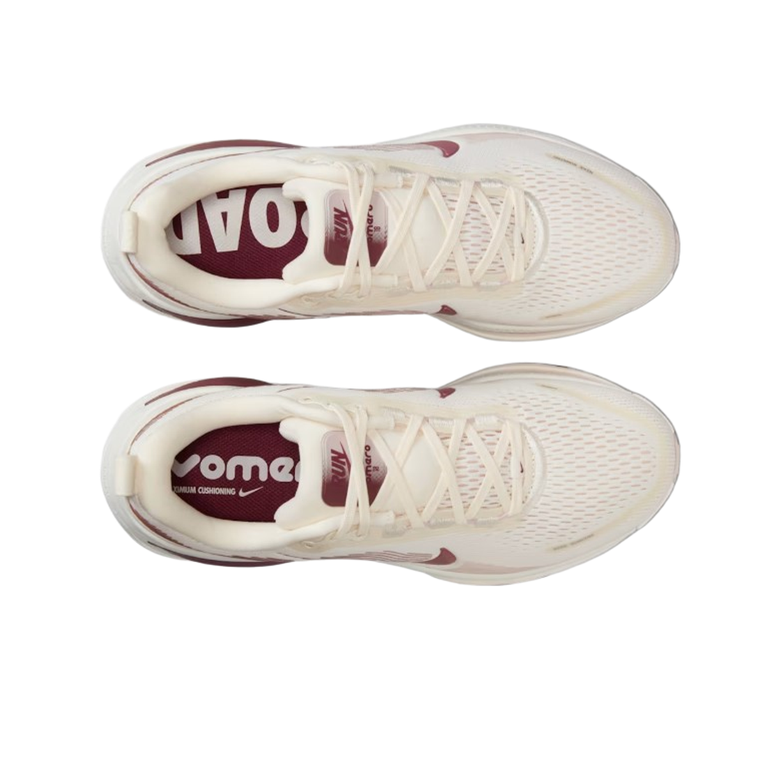 (W) 나이키 보메로 18 페일 아이보리 레드 세피아((W) Nike Vomero 18 Pale Ivory Red Sepia) - 2