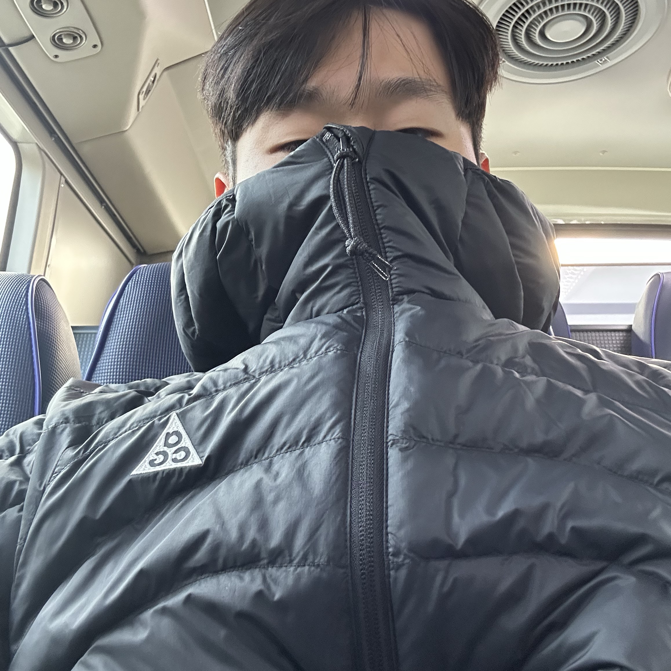 Nike ACG Lava Flow Therma-Fit ADV Jacket Black Summit White - Asia 착용 스타일