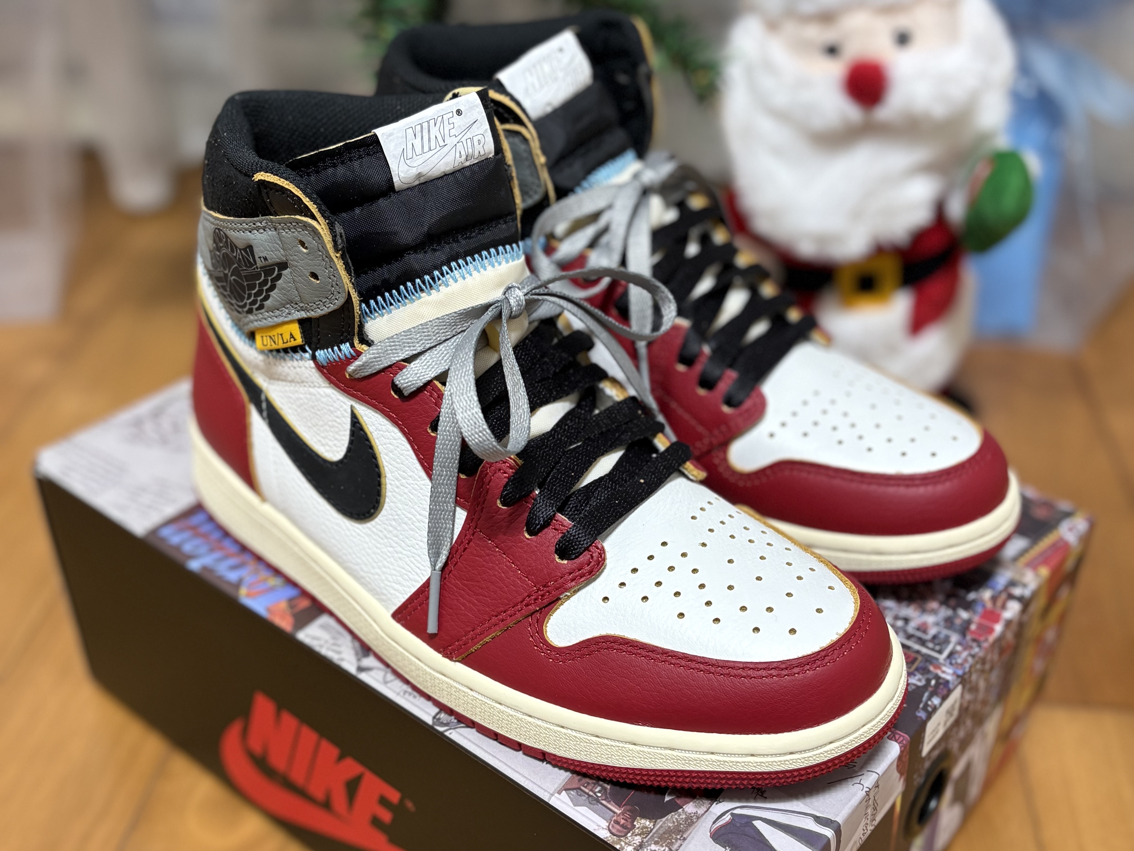 Jordan 1 x Union Retro High OG Chicago Shadow, Jordan 1 Retro High OG Chicago 2022 착용 스타일 - 3