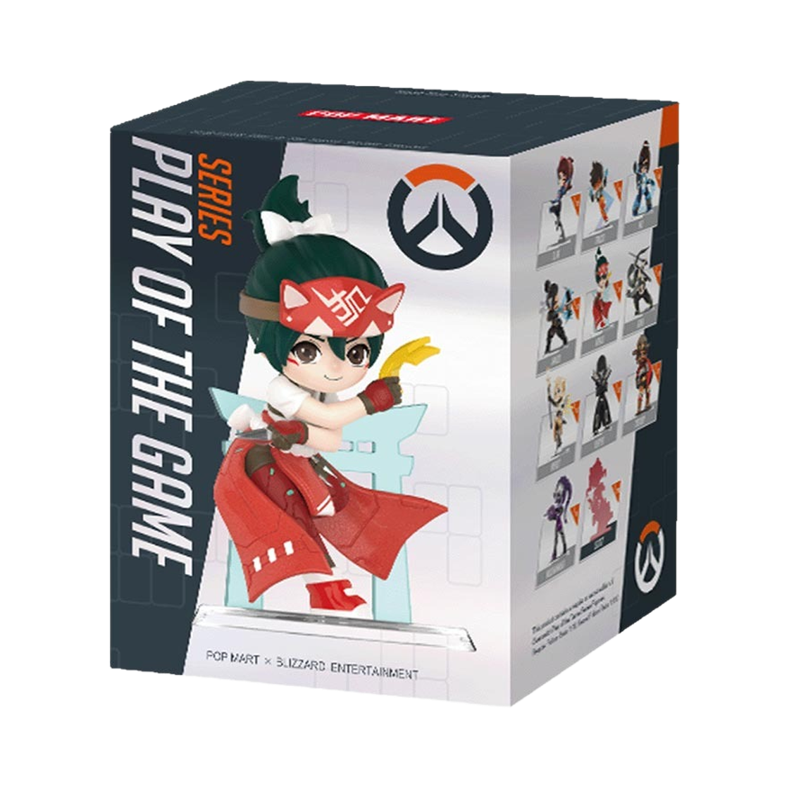 팝마트 오버워치 플레이 오브 더 게임 시리즈 피규어 미개봉 랜덤박스 (1개입)(Pop Mart Overwatch Play Of The Game Series Figures Sealed Case (1 Blind Box))