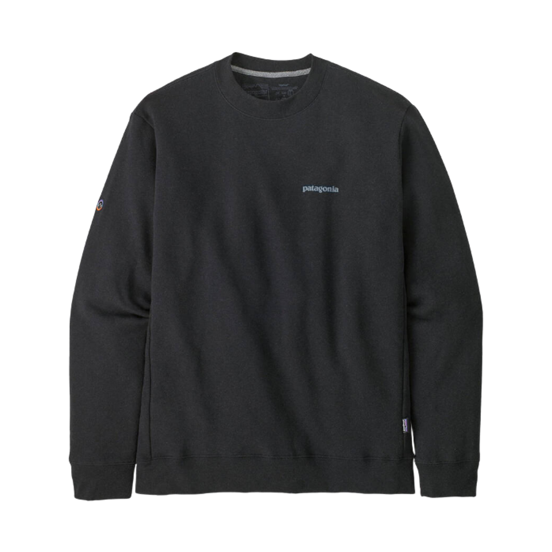 39667 Patagonia Fitz Roy Icon Uprisal Crew Sweatshirt Ink Black