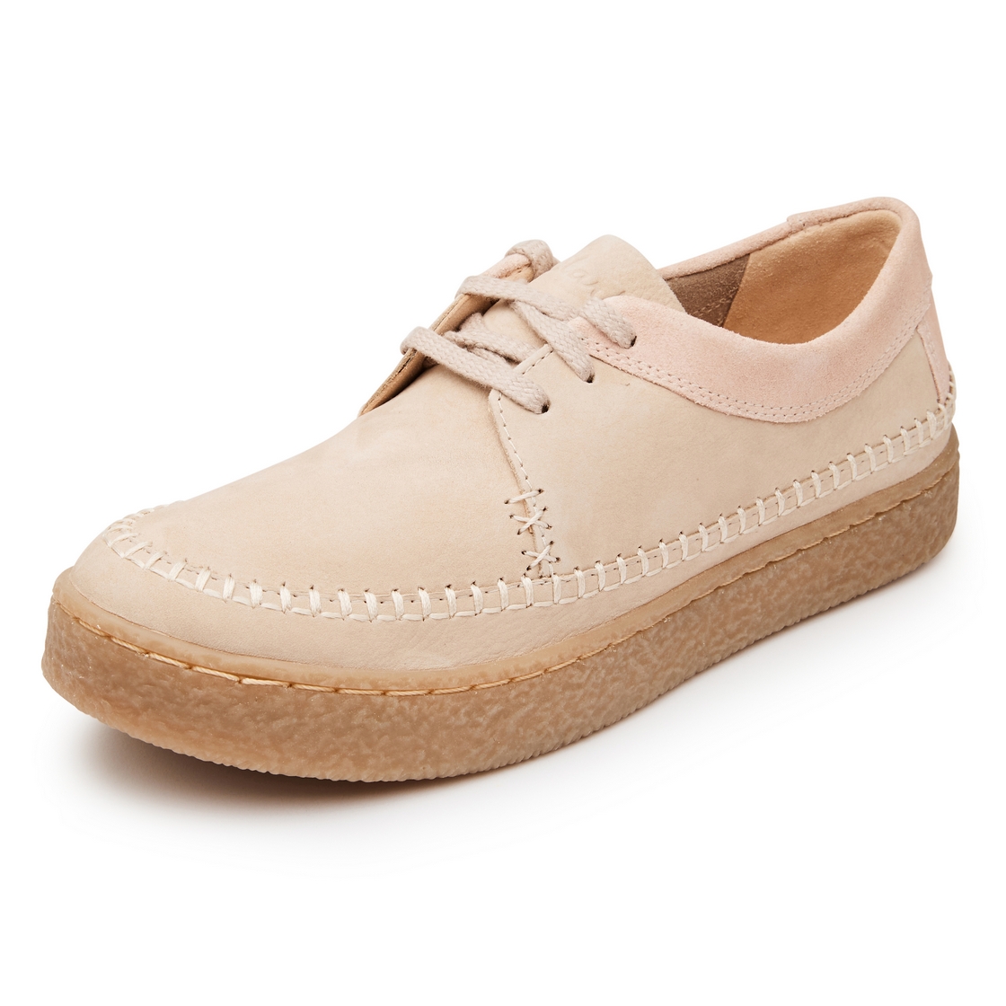 클락스 여성 쿠션 스티치 스니커즈 베이지(Clarks Women’s Cushioned Stitch Sneakers Beige) - 3