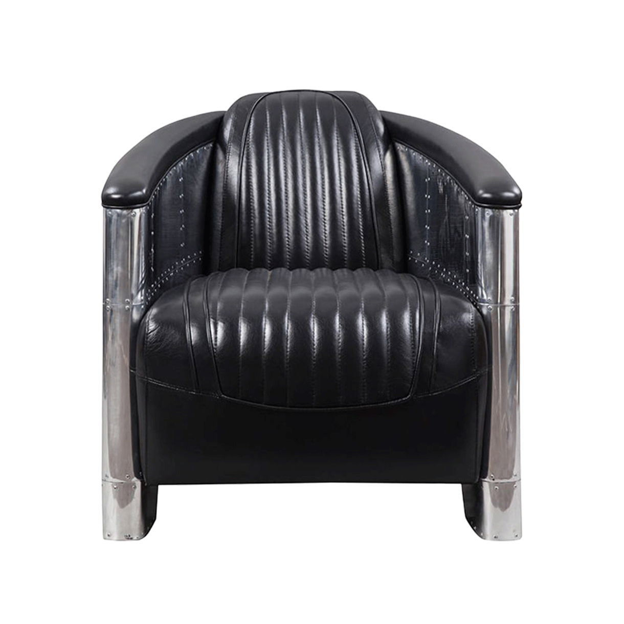 드비저리 프랑스 드비저리 DC3 라운지체어 1인 소파 블랙([3% 포인트 적립] DE BEJARRY DC3 1-seather sofa black)