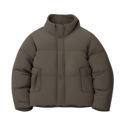 Uniqlo Seamless Down Jacket Dark Brown - JP