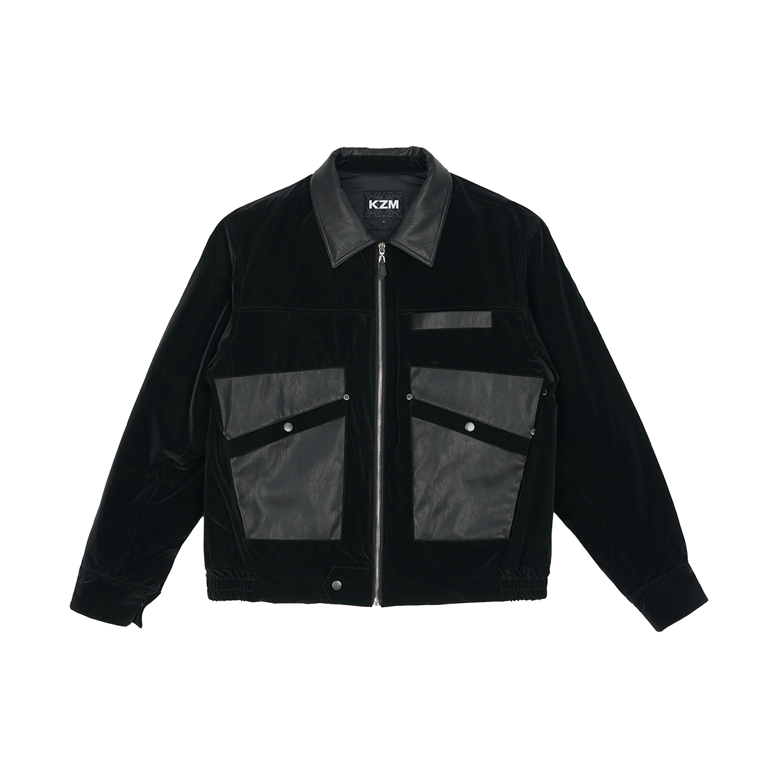 케이지엠 솔리드 봄버 자켓
