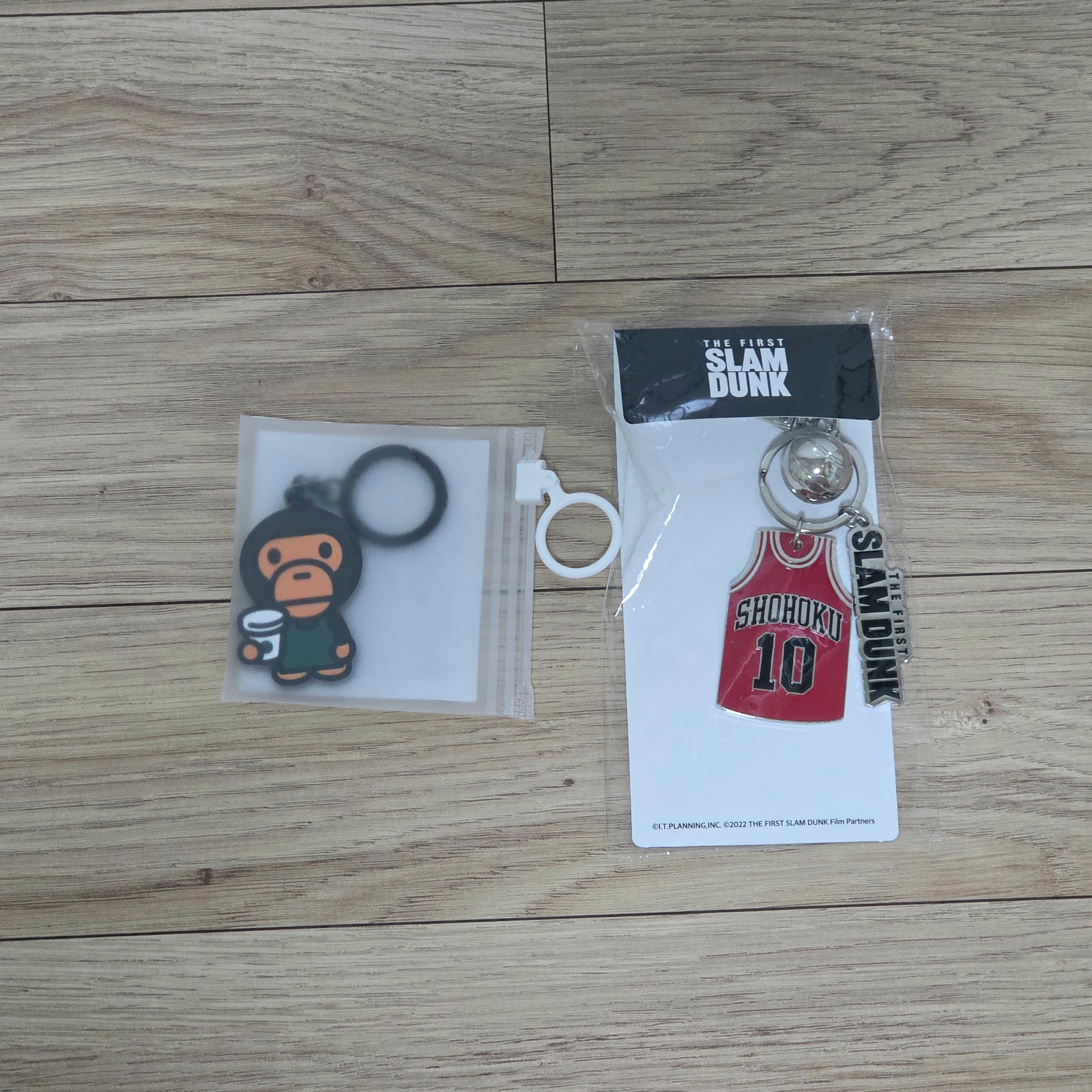 Starbucks x BAPE Baby Milo Keychain, The First Slam Dunk Keychain Kang Baekho 착용 스타일