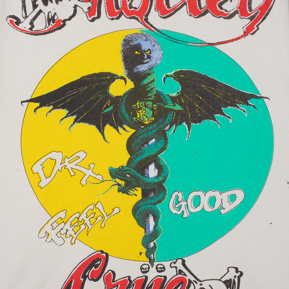 메이드원 머틀리 크루 빈티지 화이트 - 26SS(MadeWorn Motley Crue Vintage White - 26SS) - 4