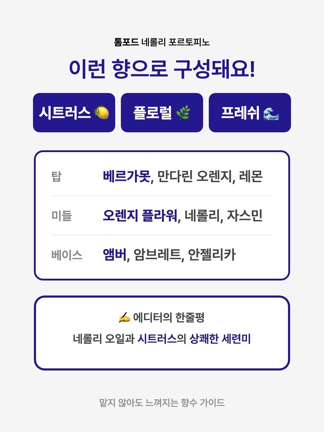 Tom Ford Neroli Portofino Eau De Parfum 50ml, Tom Ford Neroli Portofino Eau De Parfum 30ml 착용 스타일 - 3