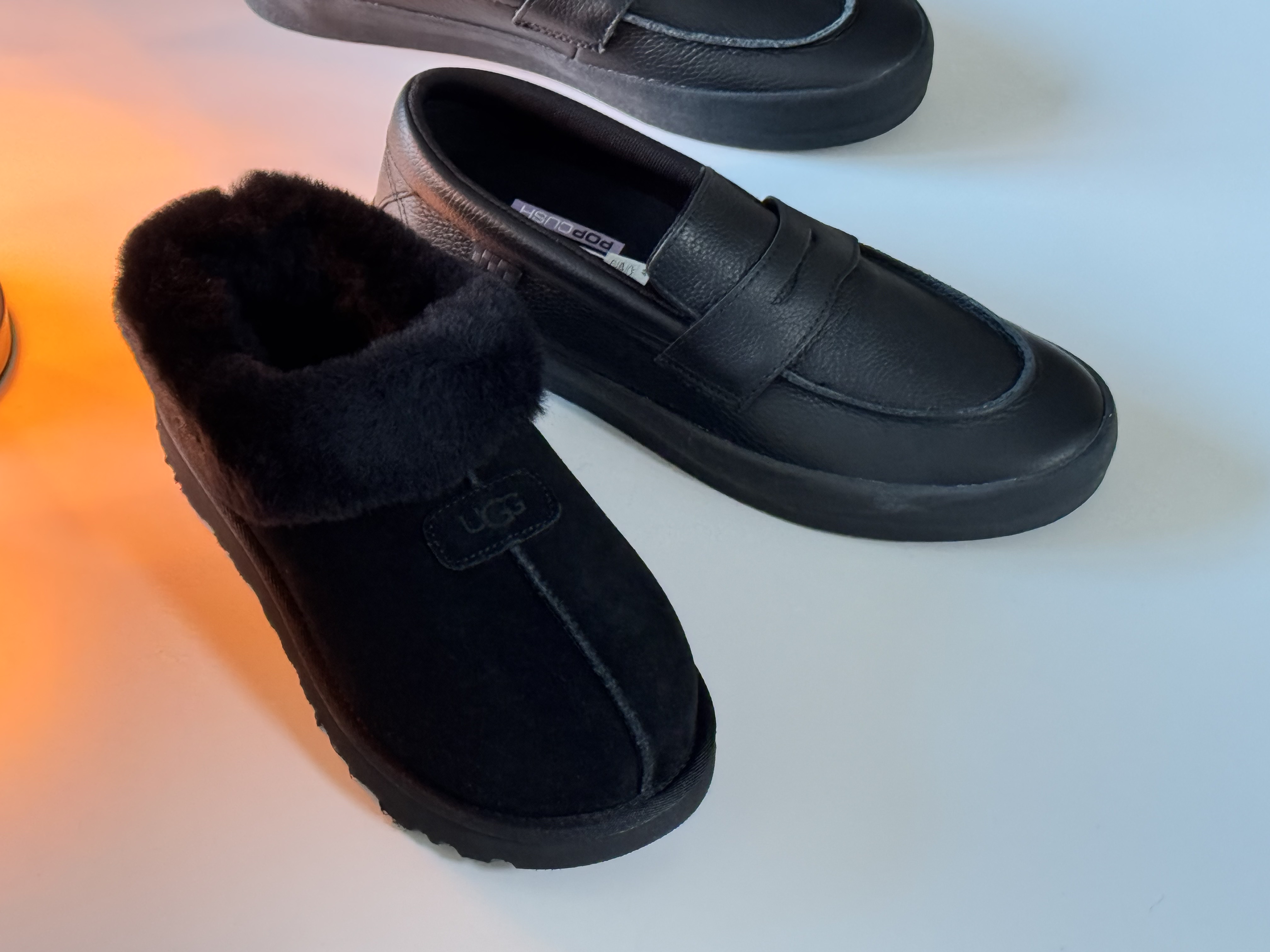 Vans Skate Loafer Black, Vans Skate Loafer Suede Black 착용 스타일 - 6