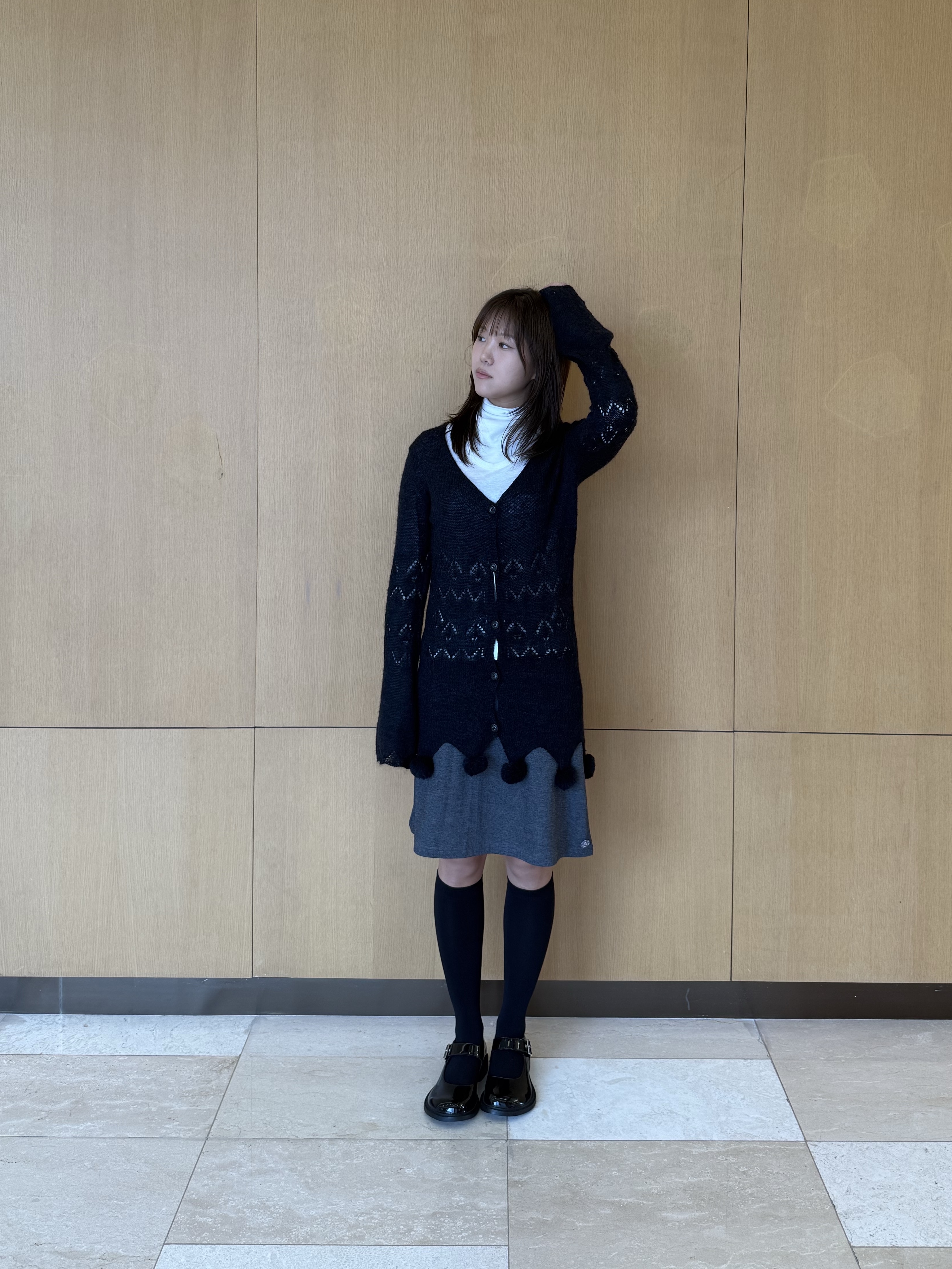 Phileo Women Mary Jane Black - 25FW 착용 스타일 - 6