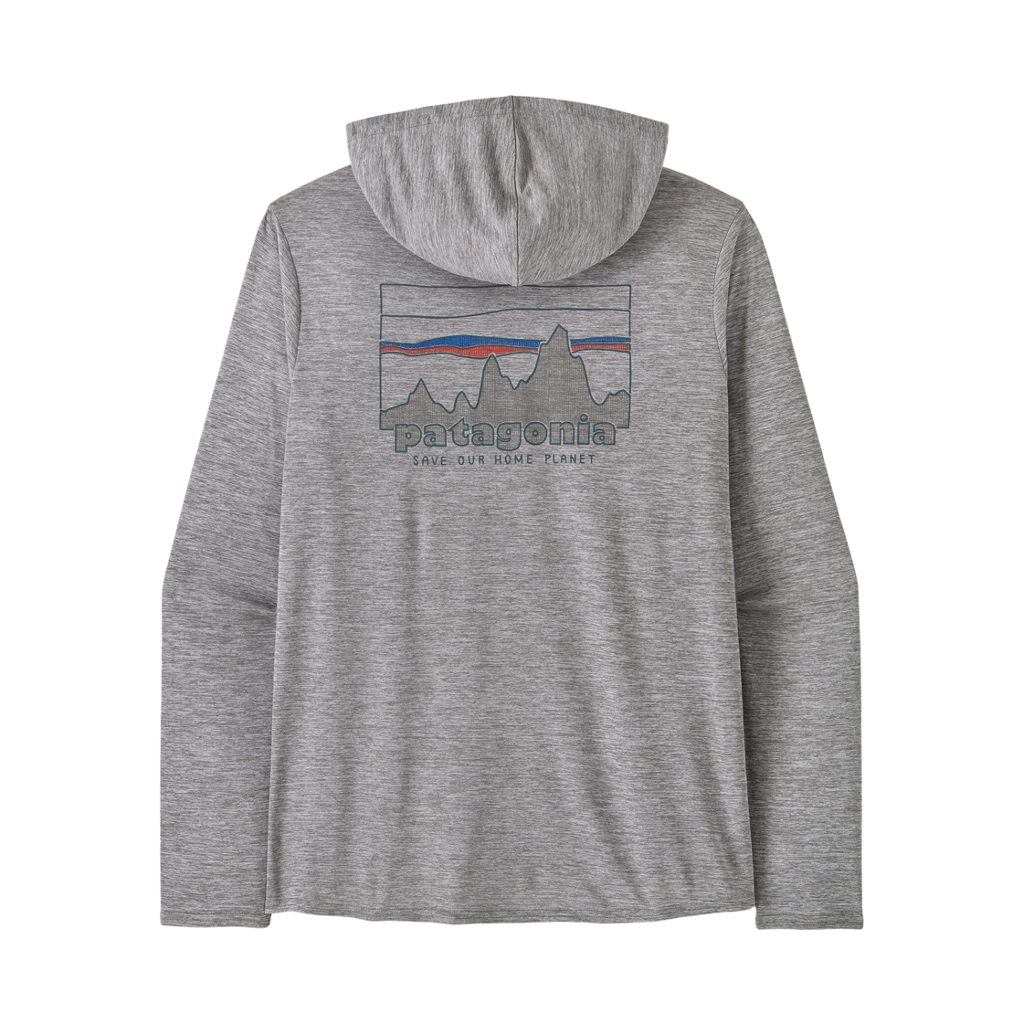파타고니아 캐필린 쿨 데일리 그래픽 후드 '73 스카이라인 페더 그레이(Patagonia Capilene Cool Daily Graphic Hoody '73 Skyline Feather Grey) - 1