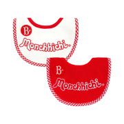 (Kids) Monchhichi x Bebe De Pino Bib Set Multi