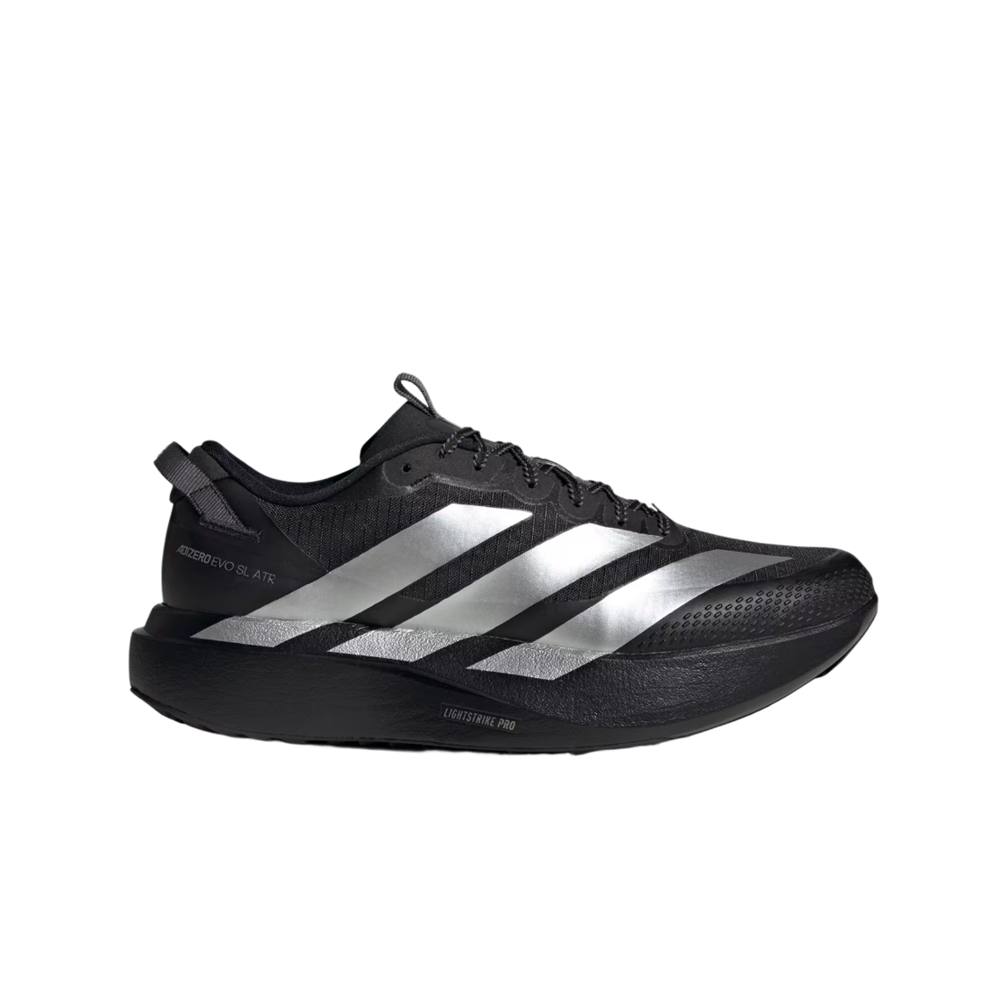 아디다스 아디제로 EVO SL ATR 코어 블랙 실버 메탈릭(Adidas Adizero EVO SL ATR Core Black Silver Metallic)