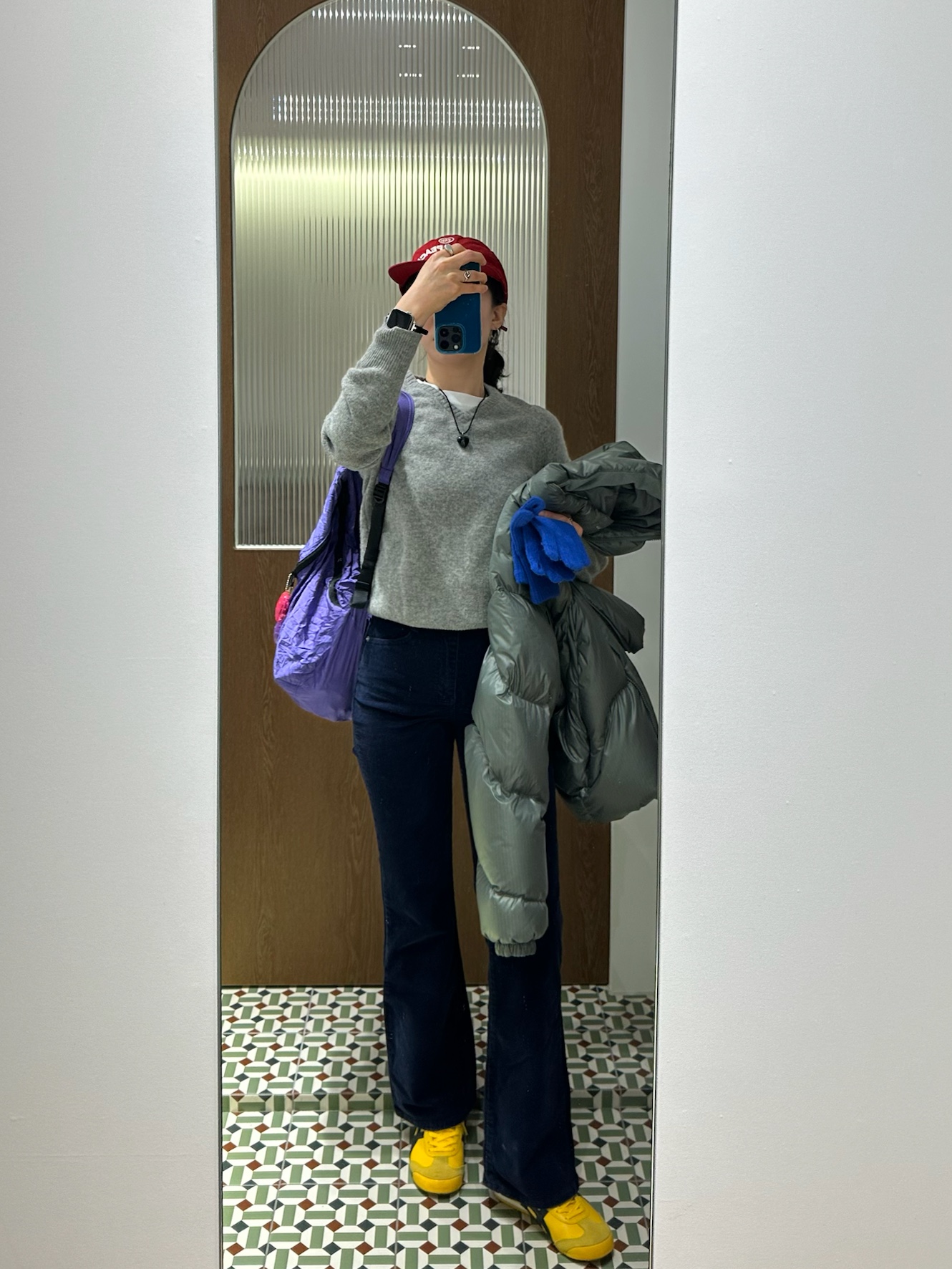 Ticket to the Moon Mini Backpack Purple (15L), Onitsuka Tiger Mexico 66 Yellow Black 착용 스타일 - 1
