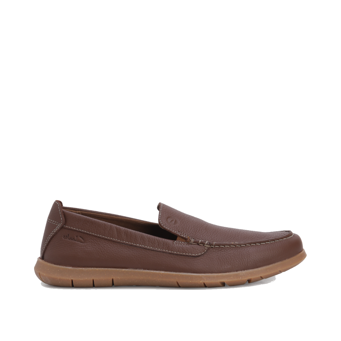 CLASLC4121MF3 Clarks Men’s Lightweight Flexible Slip-On Shoes Brown
