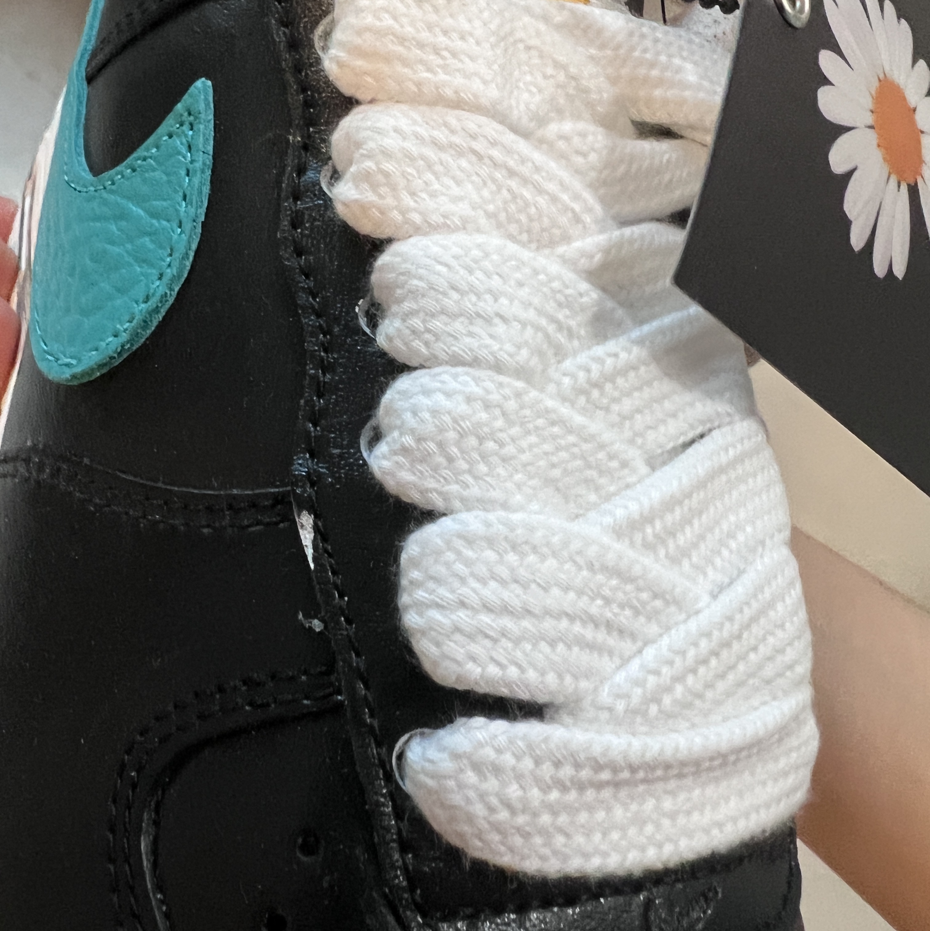 Nike x Peaceminusone Air Force 1 Low Para-Noise 3.0 Black and Multicolor 착용 스타일