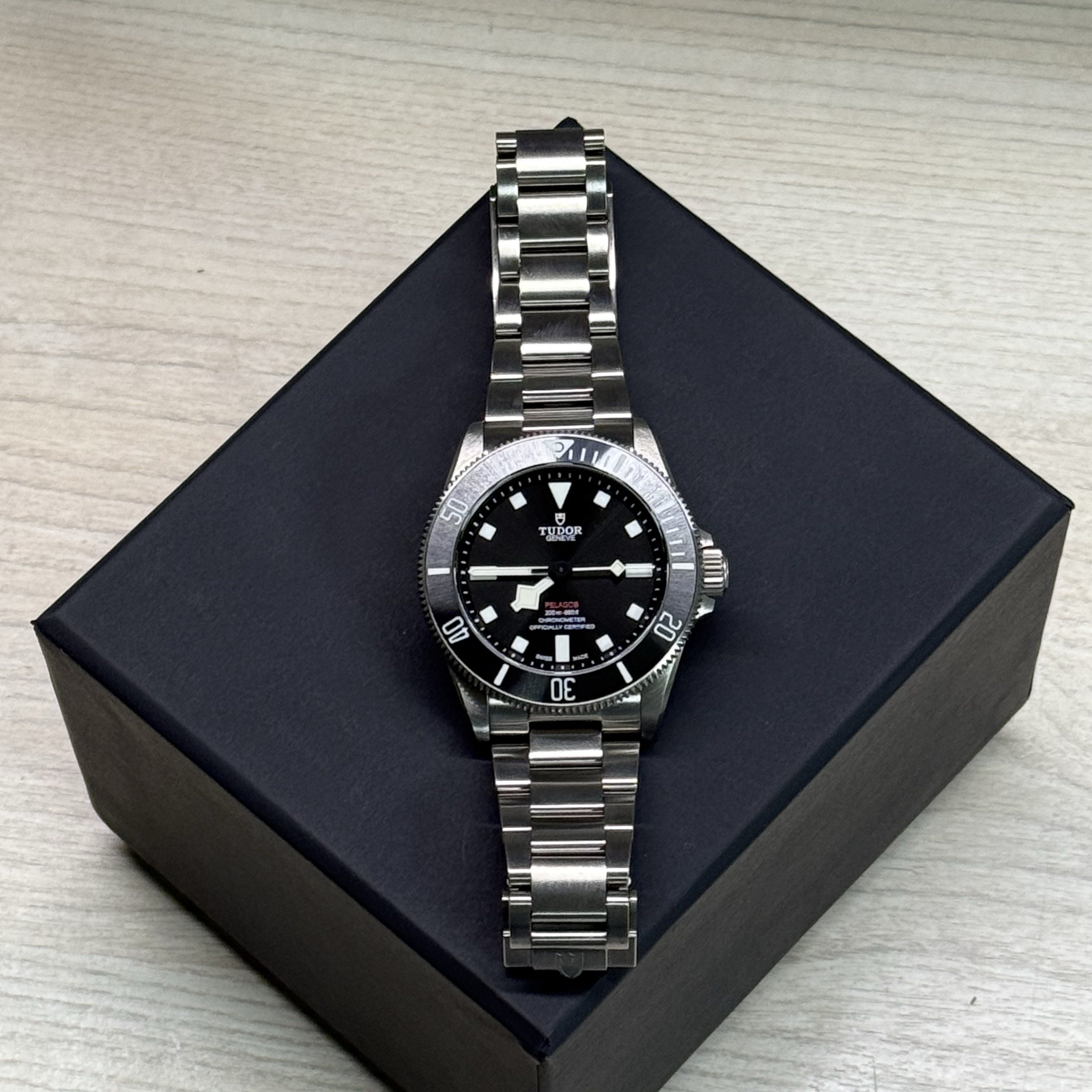 Tudor Pelagos 39 M25407 Titanium Bracelet Black 착용 스타일 - 2