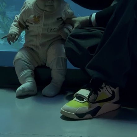 Jordan x Travis Scott Jumpman Jack TR Bright Cactus 착용 스타일