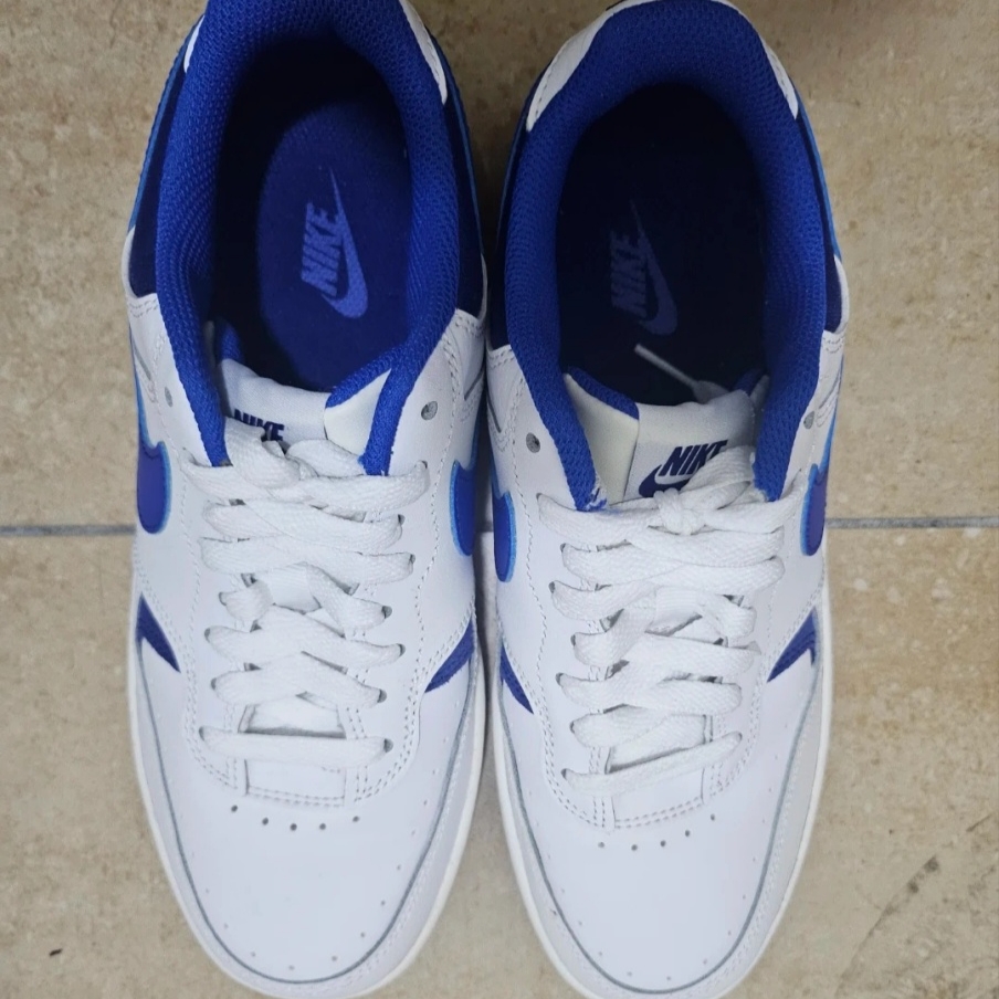 (W) Nike Gamma Force White Game Royal 착용 스타일