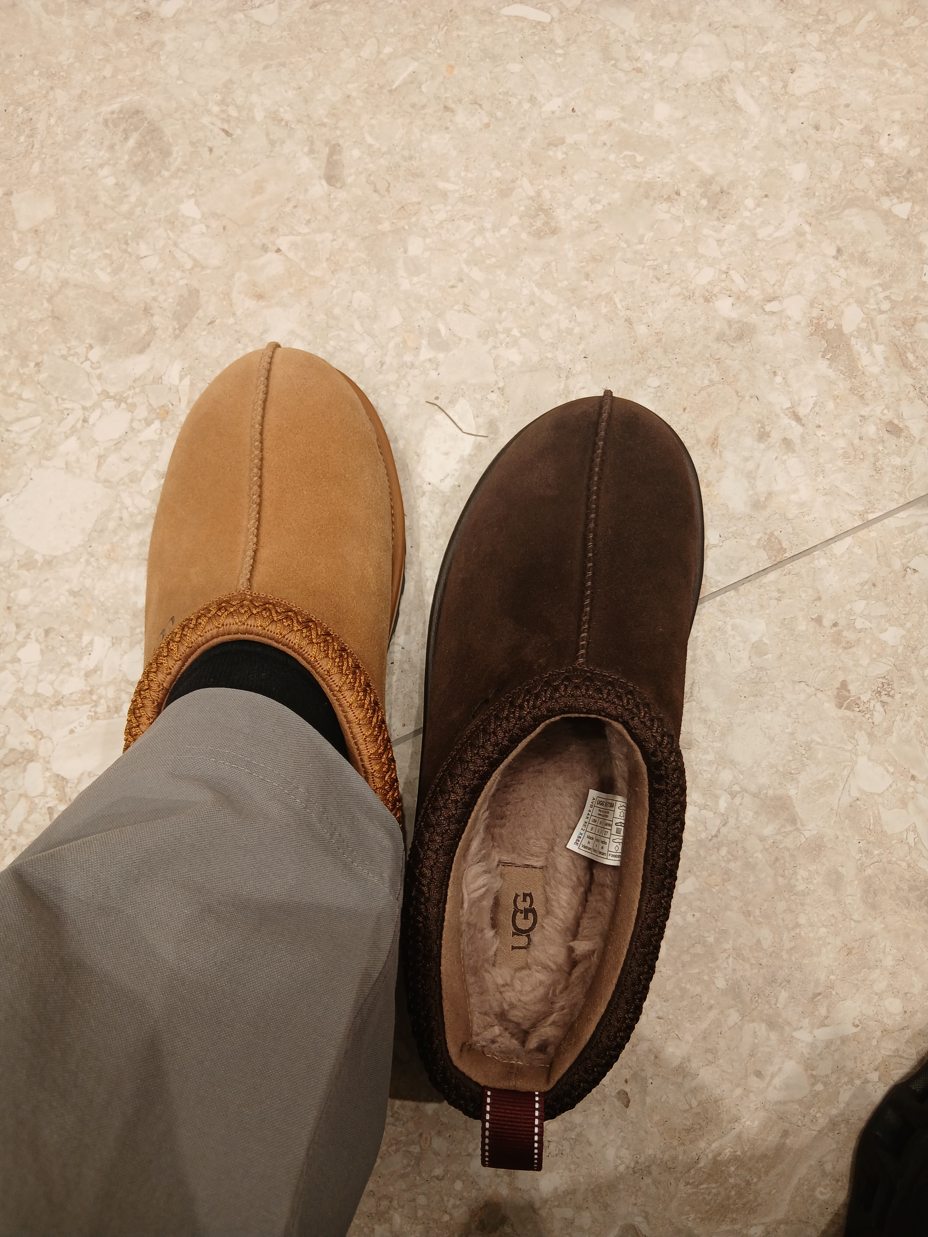 UGG Tasman II Slipper Chestnut, UGG Tasman Slipper Chestnut 착용 스타일 - 1
