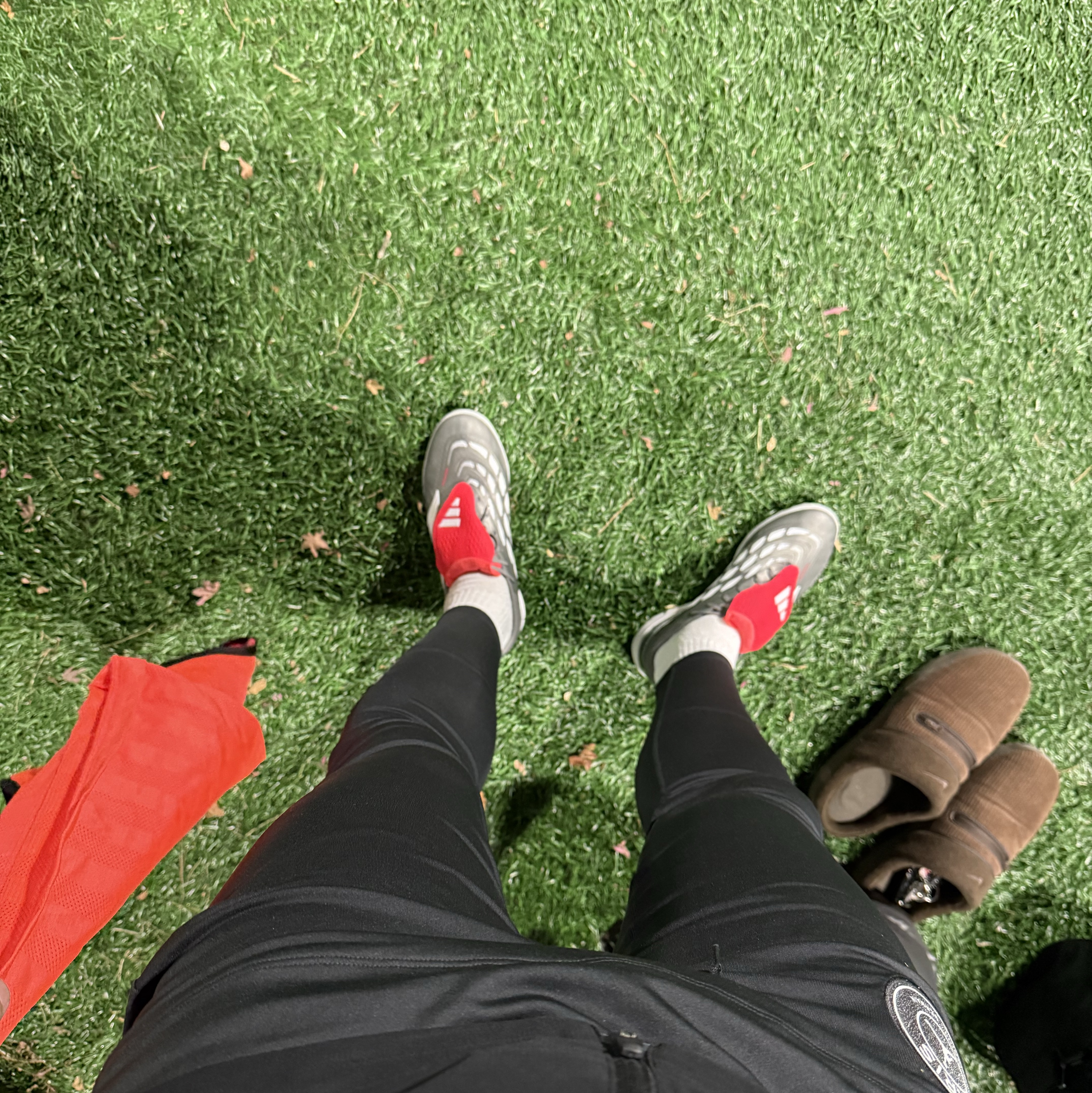 Adidas Predator Pro FT TF Iron Metallic Zero Metalic 착용 스타일