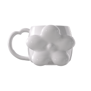 [3% 적립] LEEJAE FLOWER PENDANT CUP WHITE