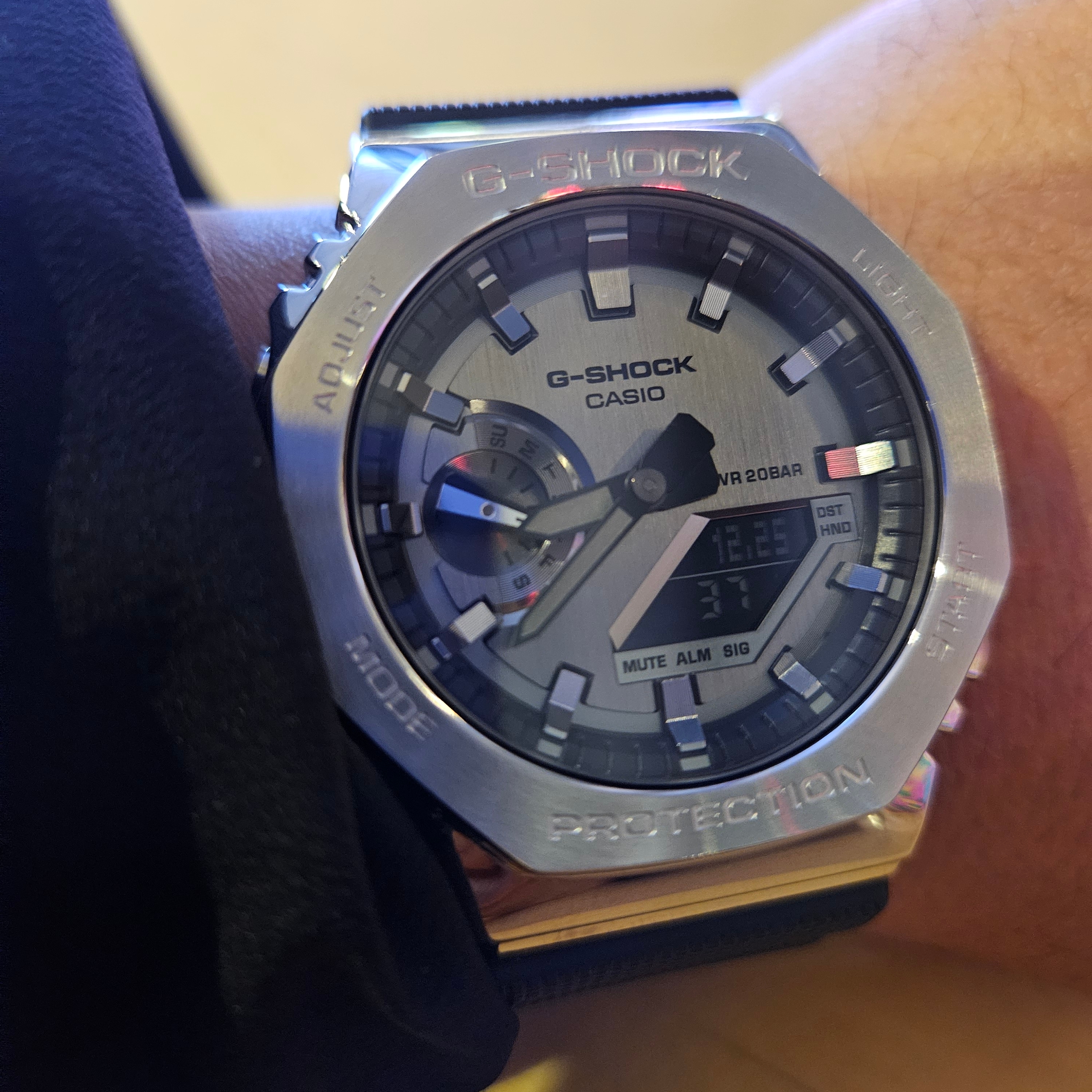 Casio G-Shock GM-2100-1A 착용 스타일