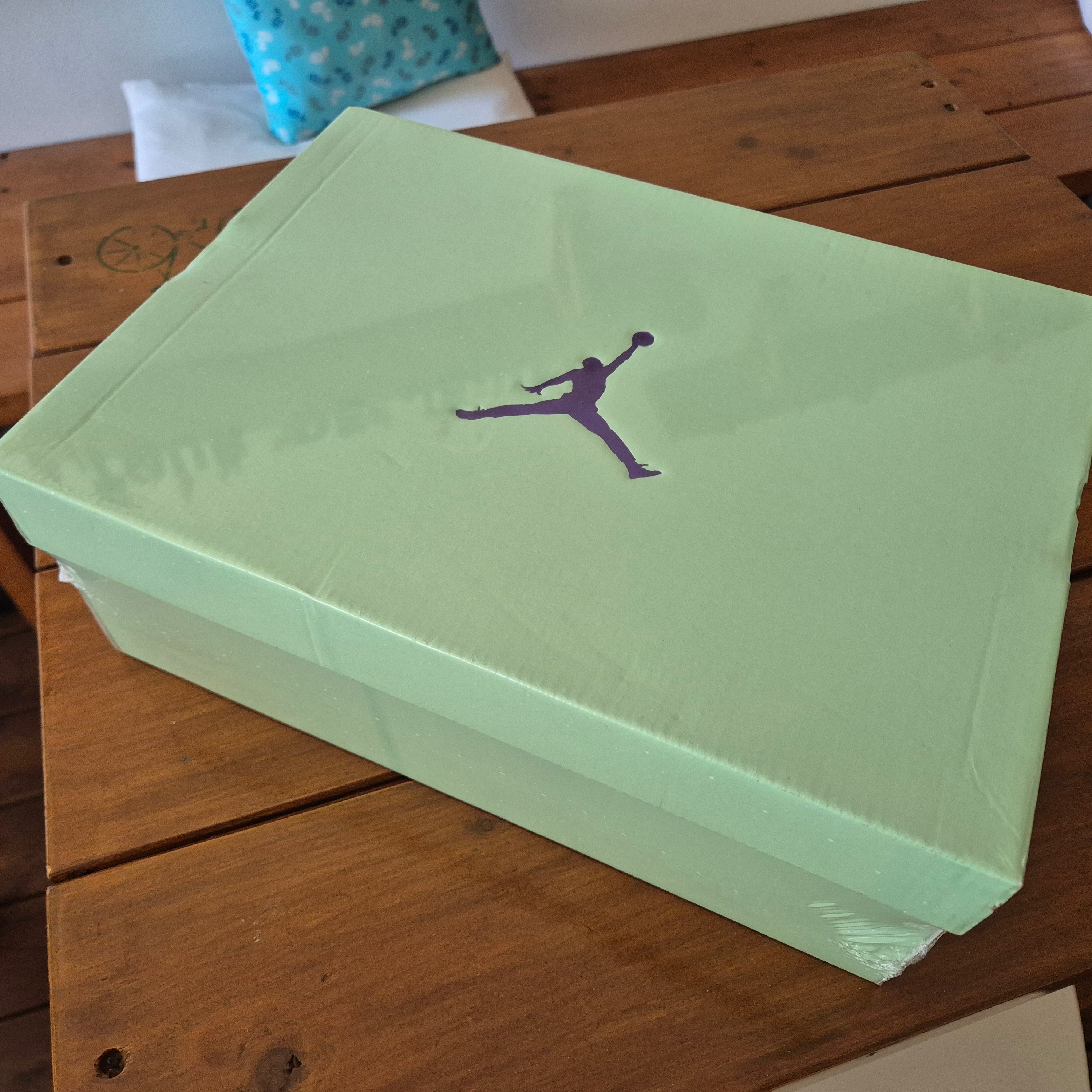 (W) Jordan Heir Series PF Sail Electric Green 착용 스타일 - 3