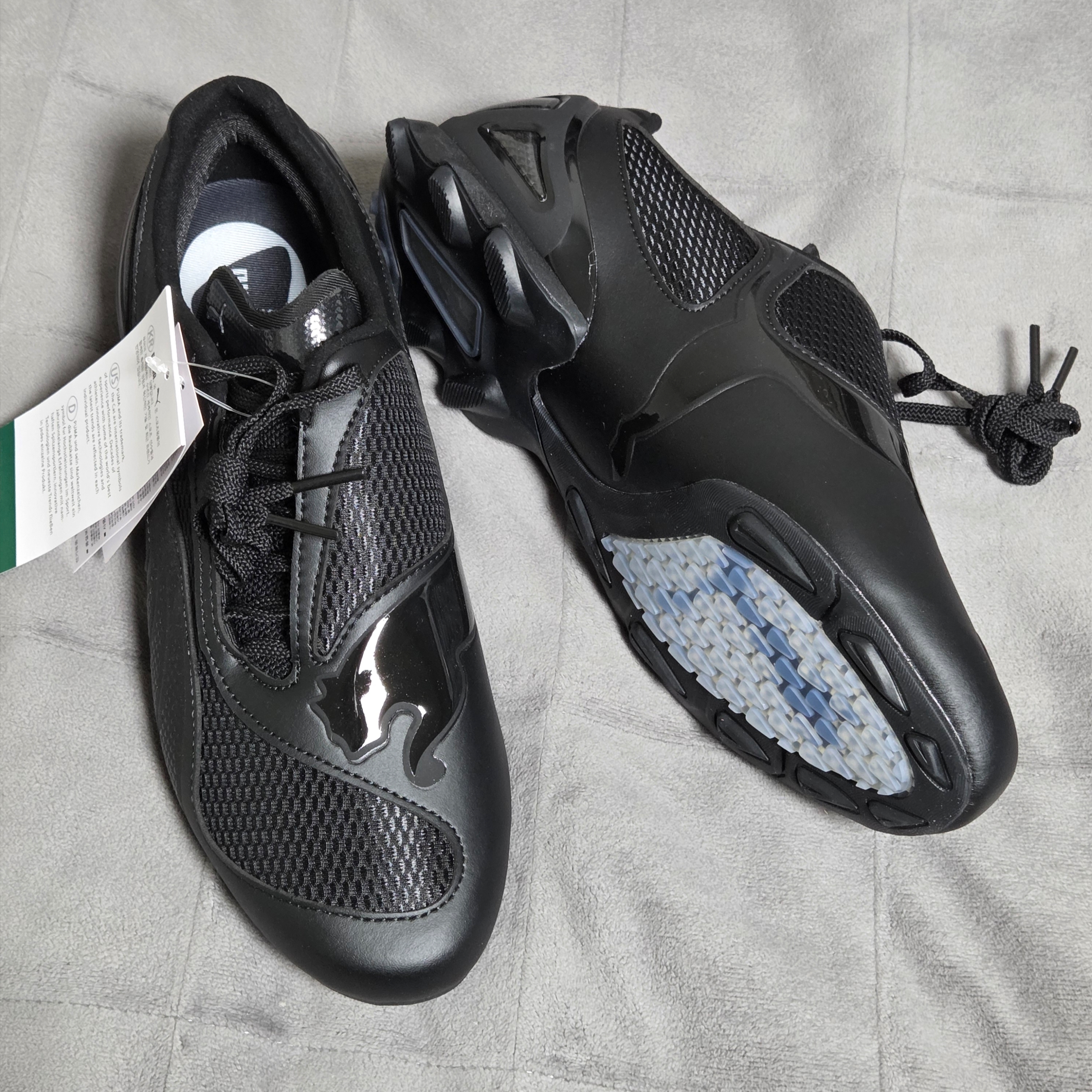 Puma V-S1 Black 착용 스타일