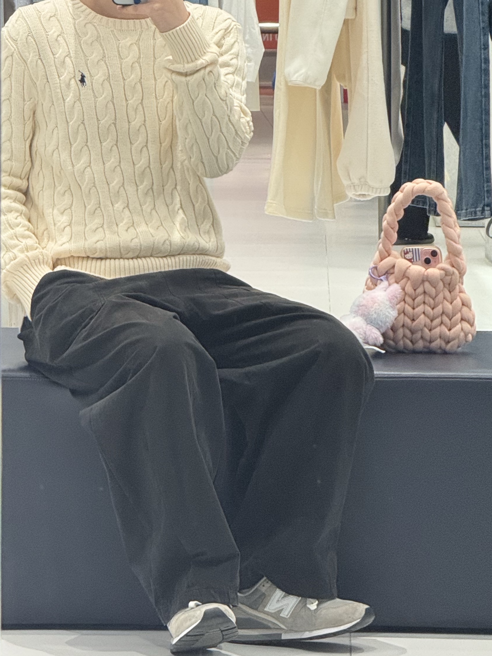 Pop Mart Labubu The Monsters Highlight Series Luck Keyring (Opened Case), [20% 적립] Polo Ralph Lauren Cable Knit Cotton Sweater Natural 착용 스타일 - 2
