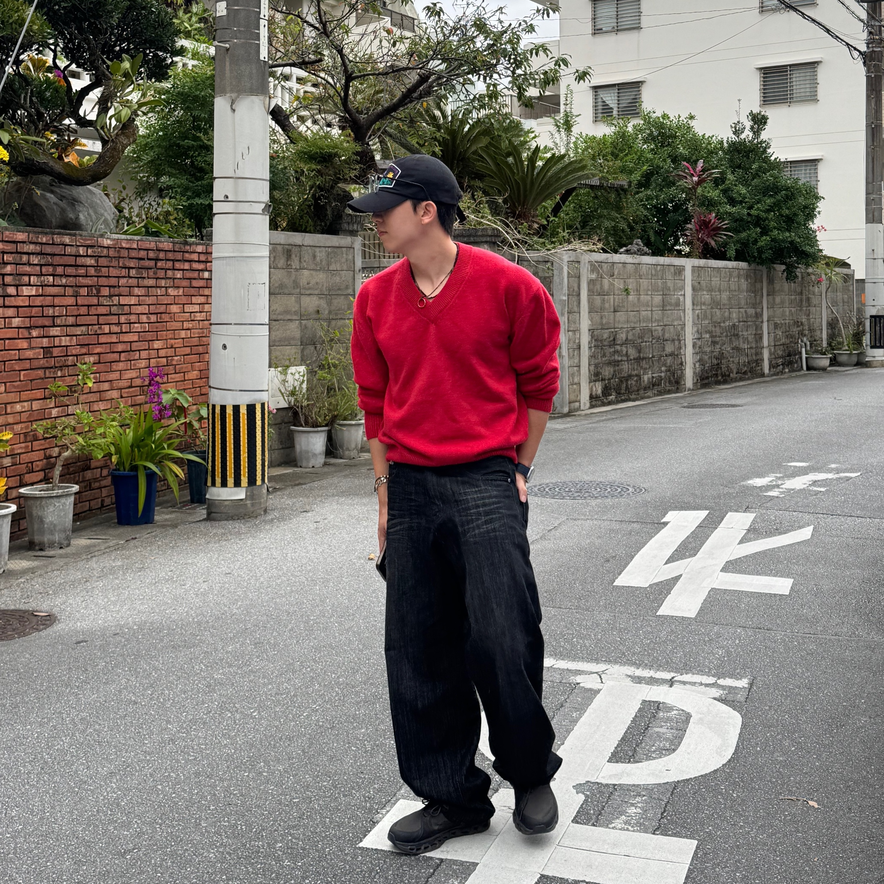 On Running x Post Archive Faction (Paf) Cloudmonster 2 Thorn Brown 착용 스타일