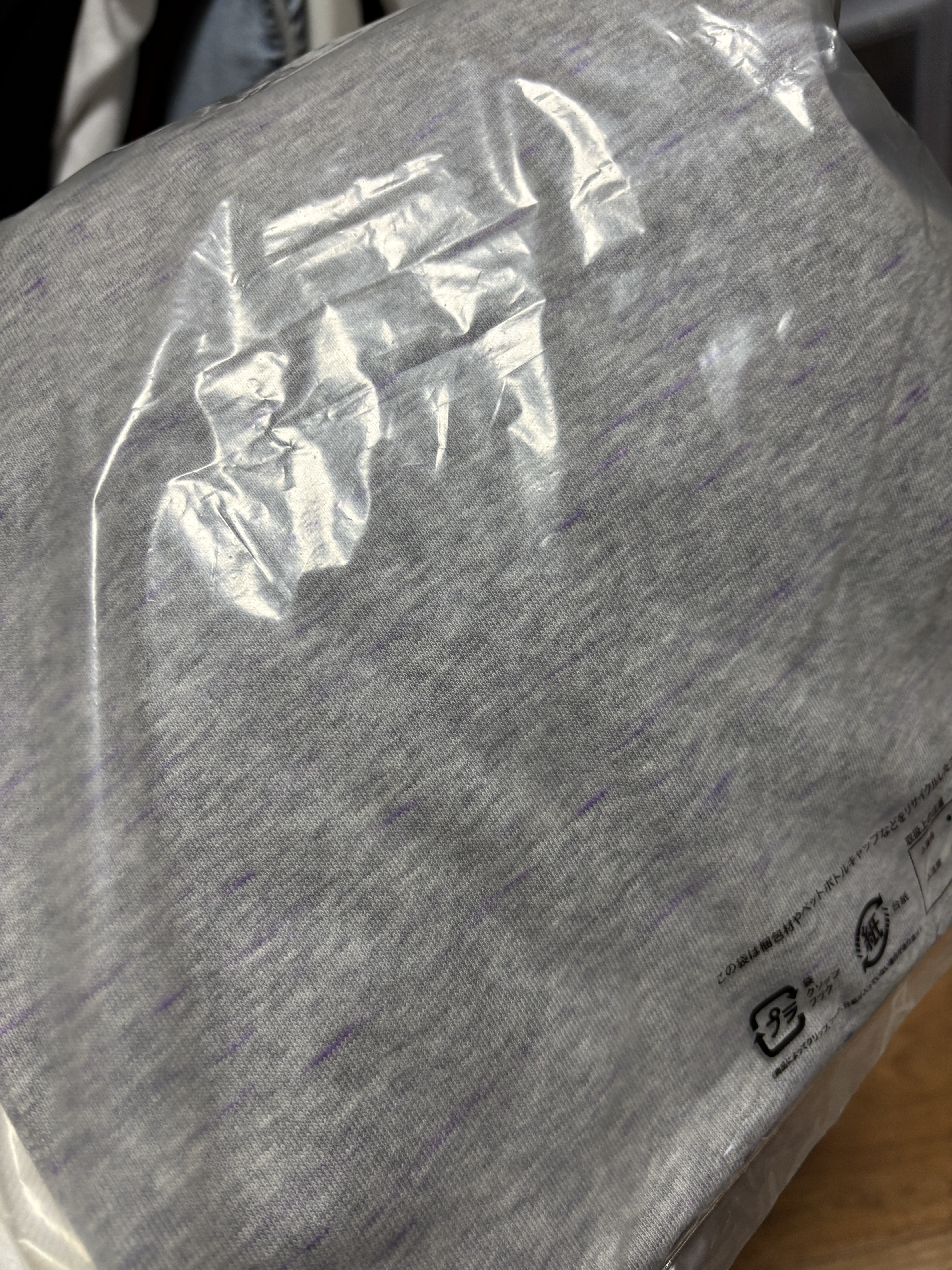 Palace x The North Face Purple Label Field Graphic T-Shirt Mix Gray - 25FW 착용 스타일 - 2