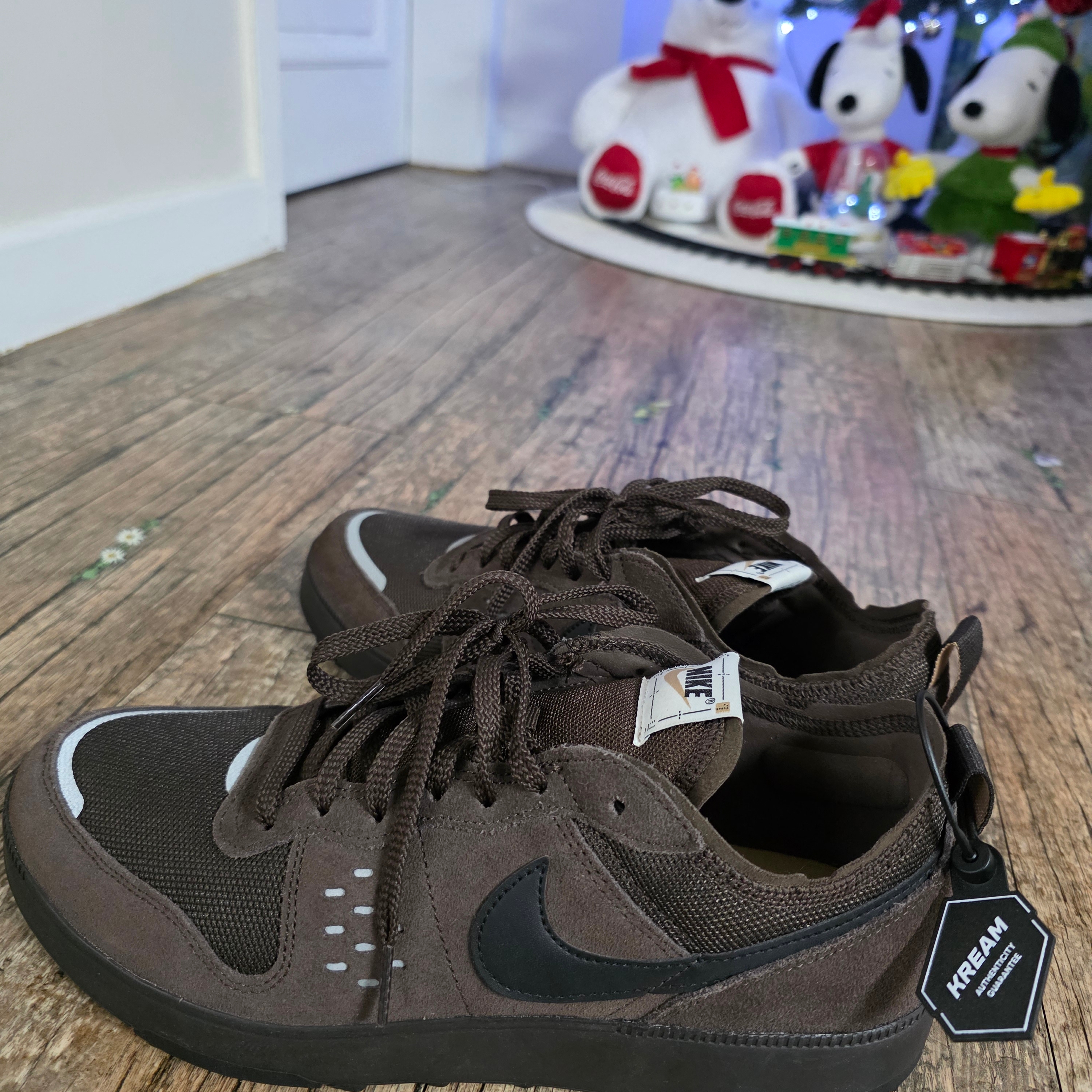 Nike C1TY Street Meat Baroque Brown Velvet Brown 착용 스타일
