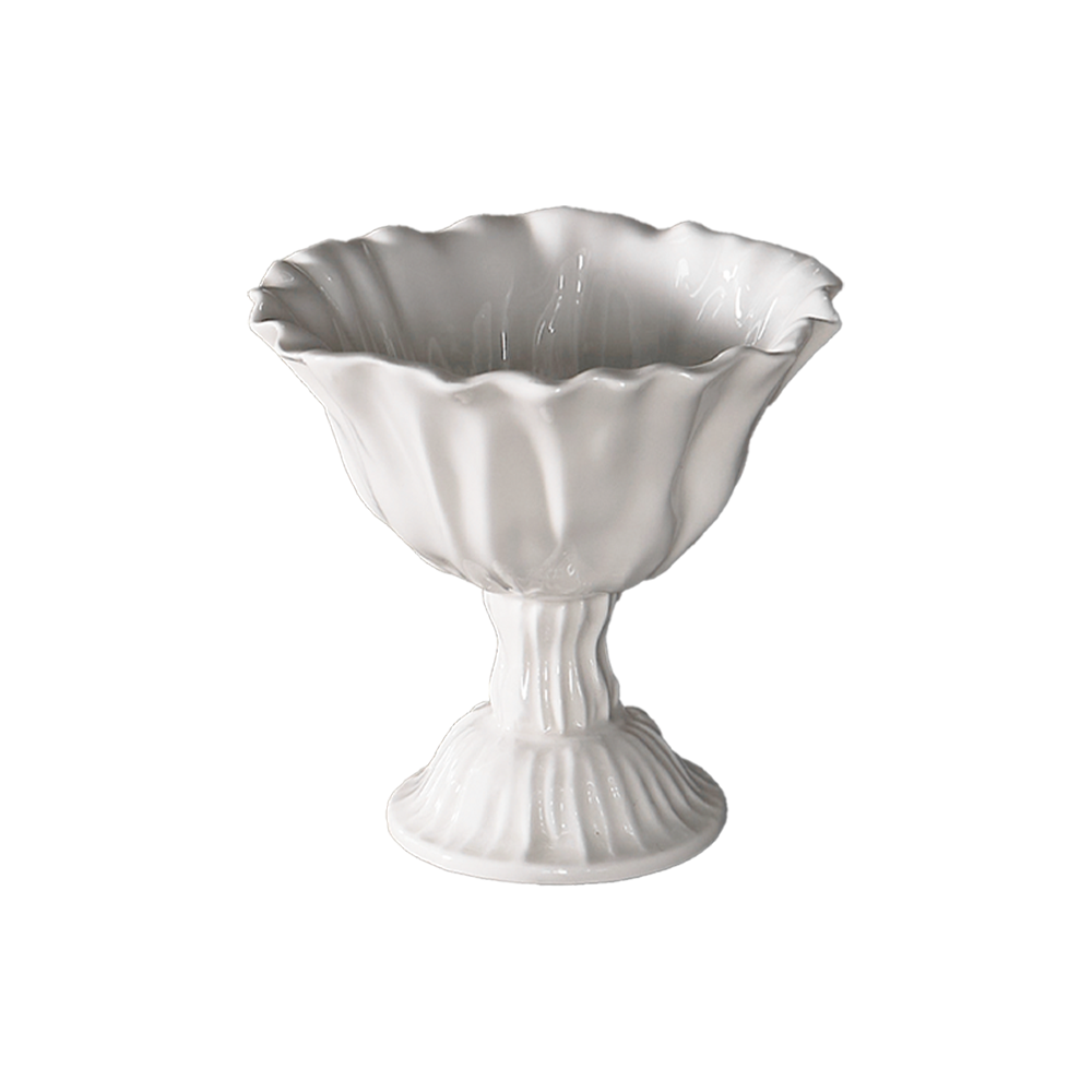 리이제 플리츠 고블렛 화이트(LEEJAE PLEATS GOBLET WHITE)