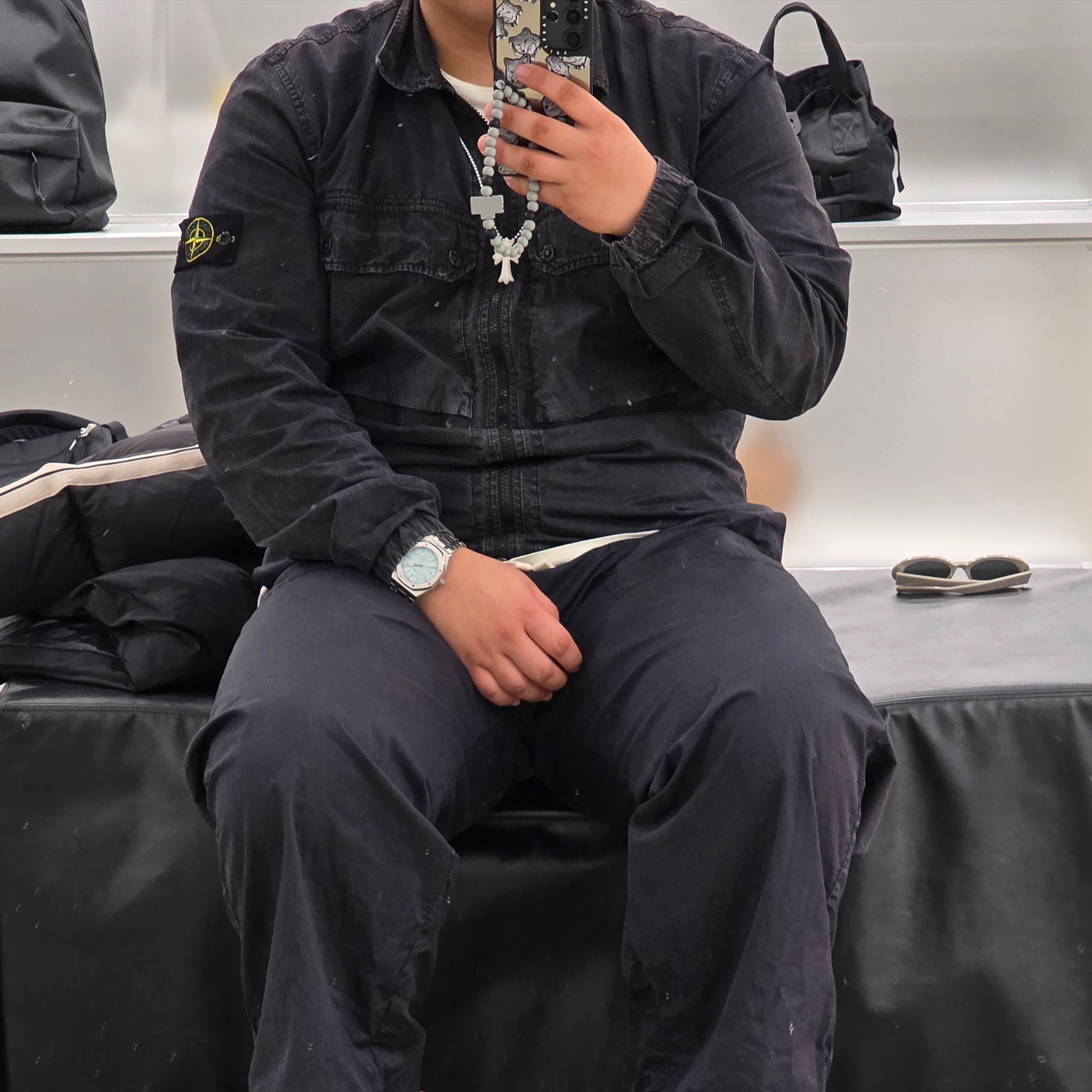 Le Labo Another 13 Eau De Parfum 100ml, Stone Island 102WN Brushed Organic Cotton Overshirt Black - 23FW 착용 스타일 - 1