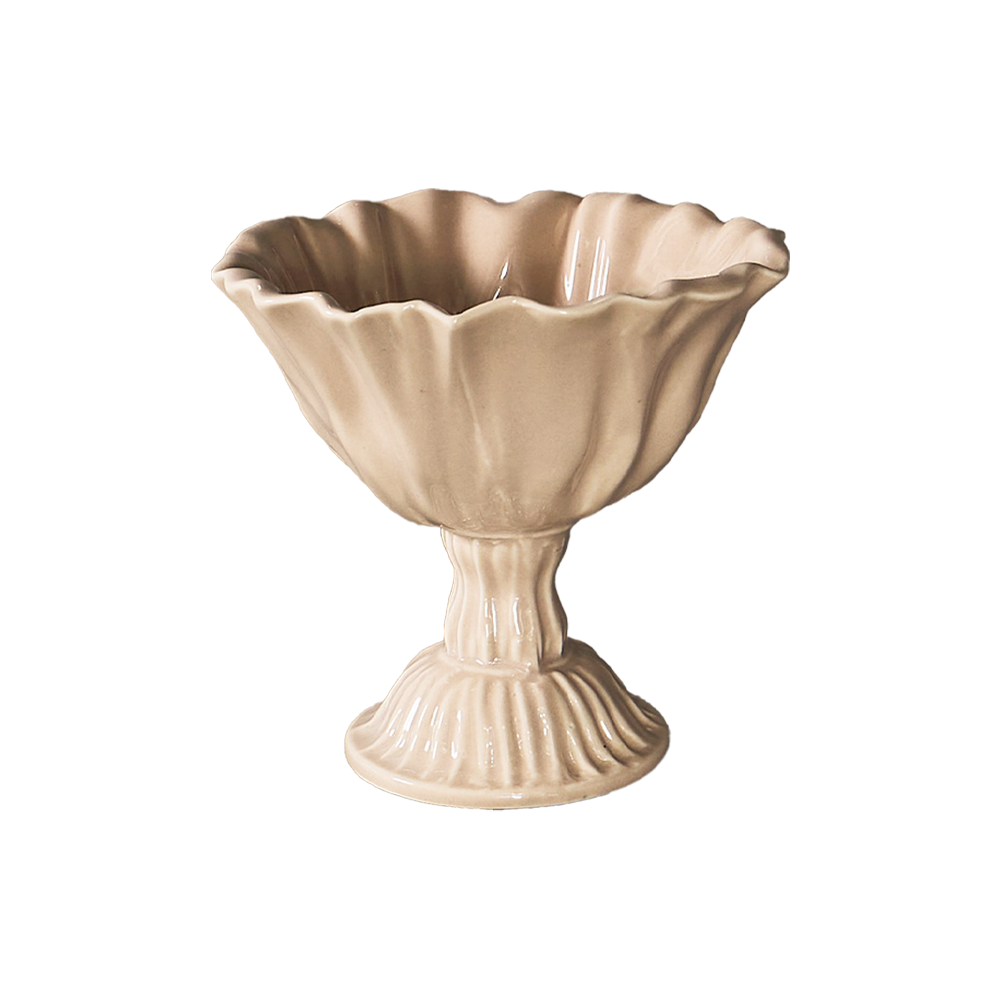 리이제 플리츠 고블렛 베이지(LEEJAE PLEATS GOBLET BEIGE)