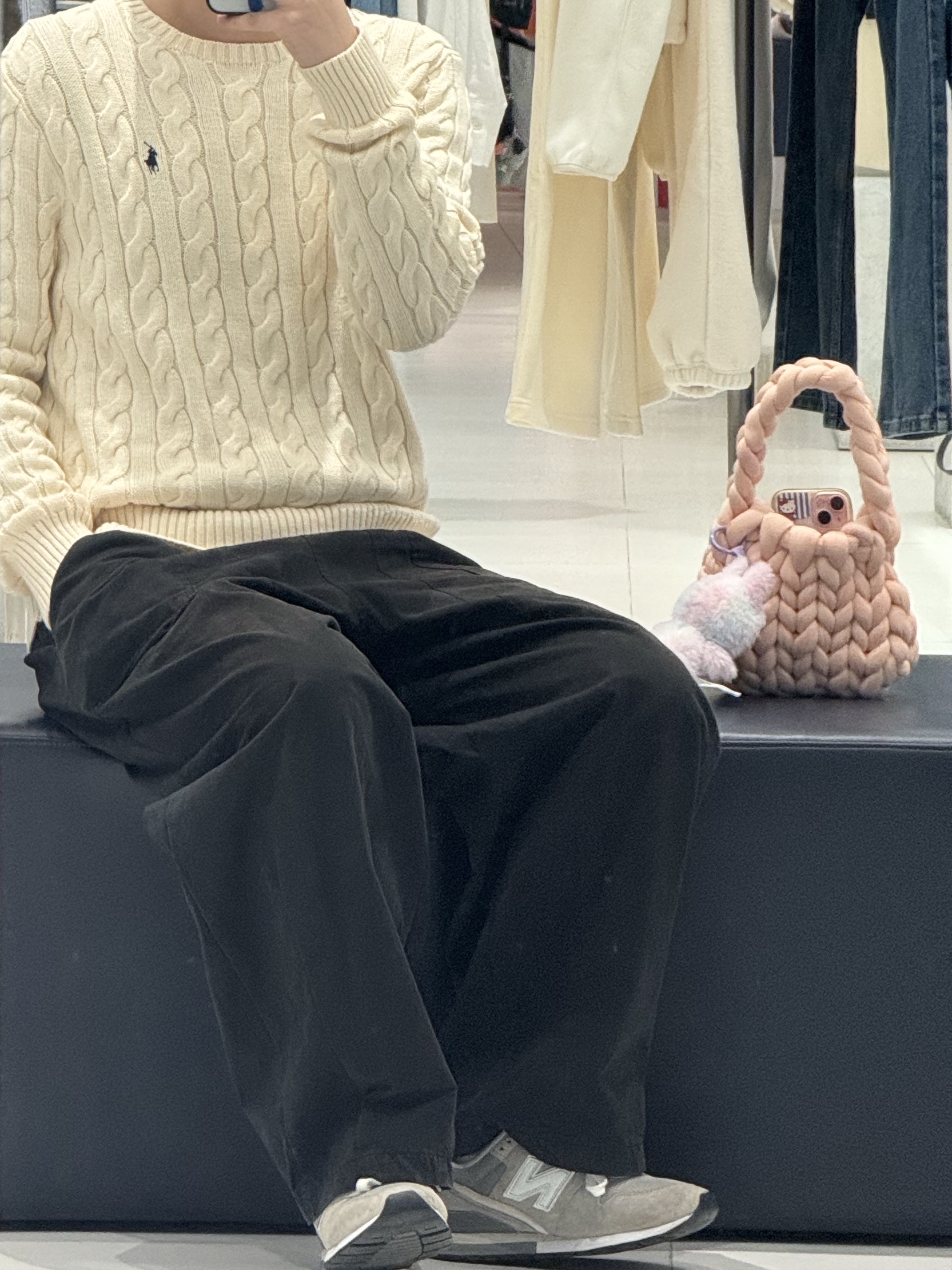 Pop Mart Labubu The Monsters Highlight Series Luck Keyring (Opened Case), [20% 적립] Polo Ralph Lauren Cable Knit Cotton Sweater Natural 착용 스타일 - 1