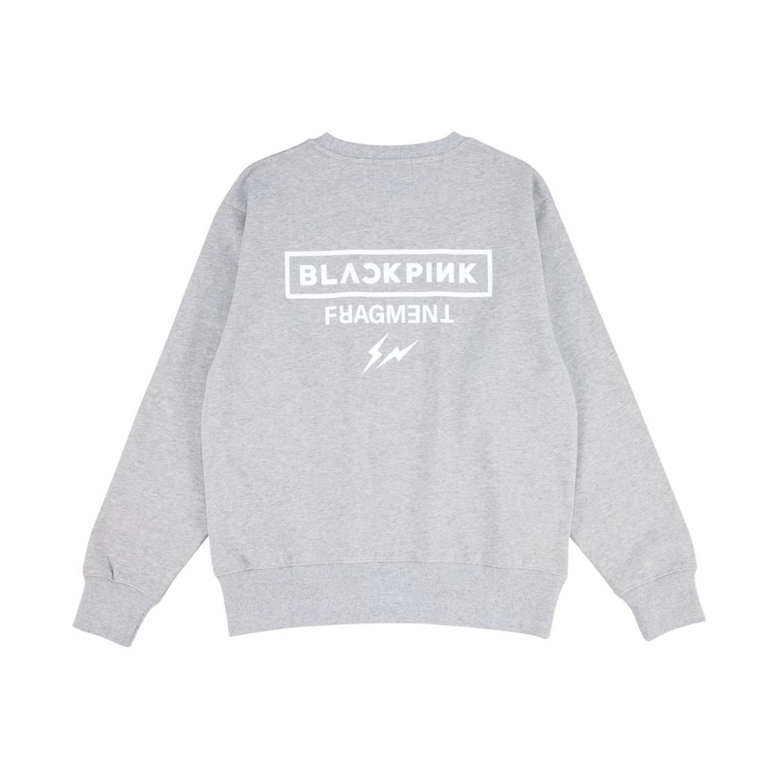 프라그먼트 x 블랙핑크 스웨트셔츠 하트 그레이(Fragment x Blackpink Sweatshirt Heart Gray)