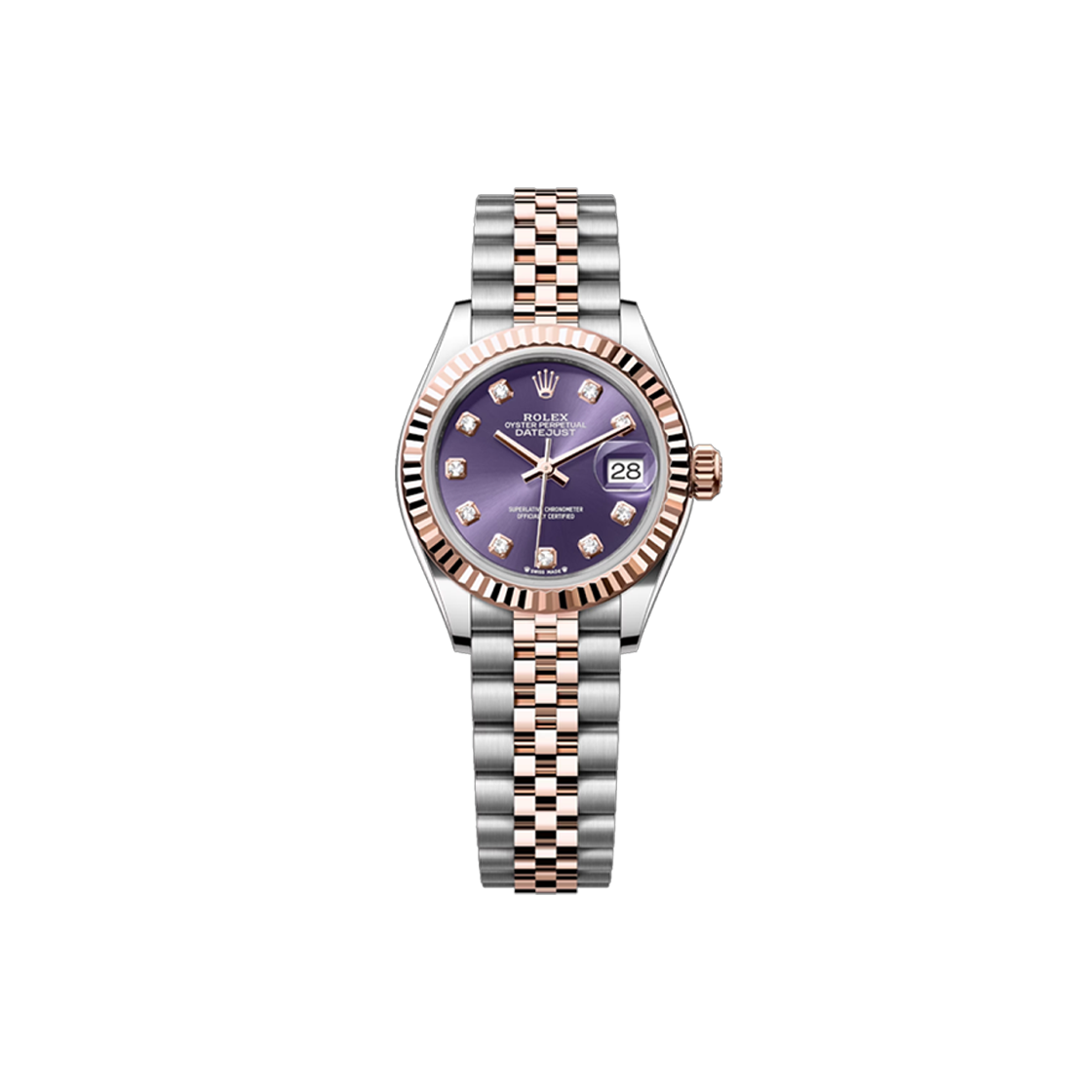 IT77AUS6NJ7J Rolex Datejust 28-279171 Oberjin 10P Jubilee No. 7104