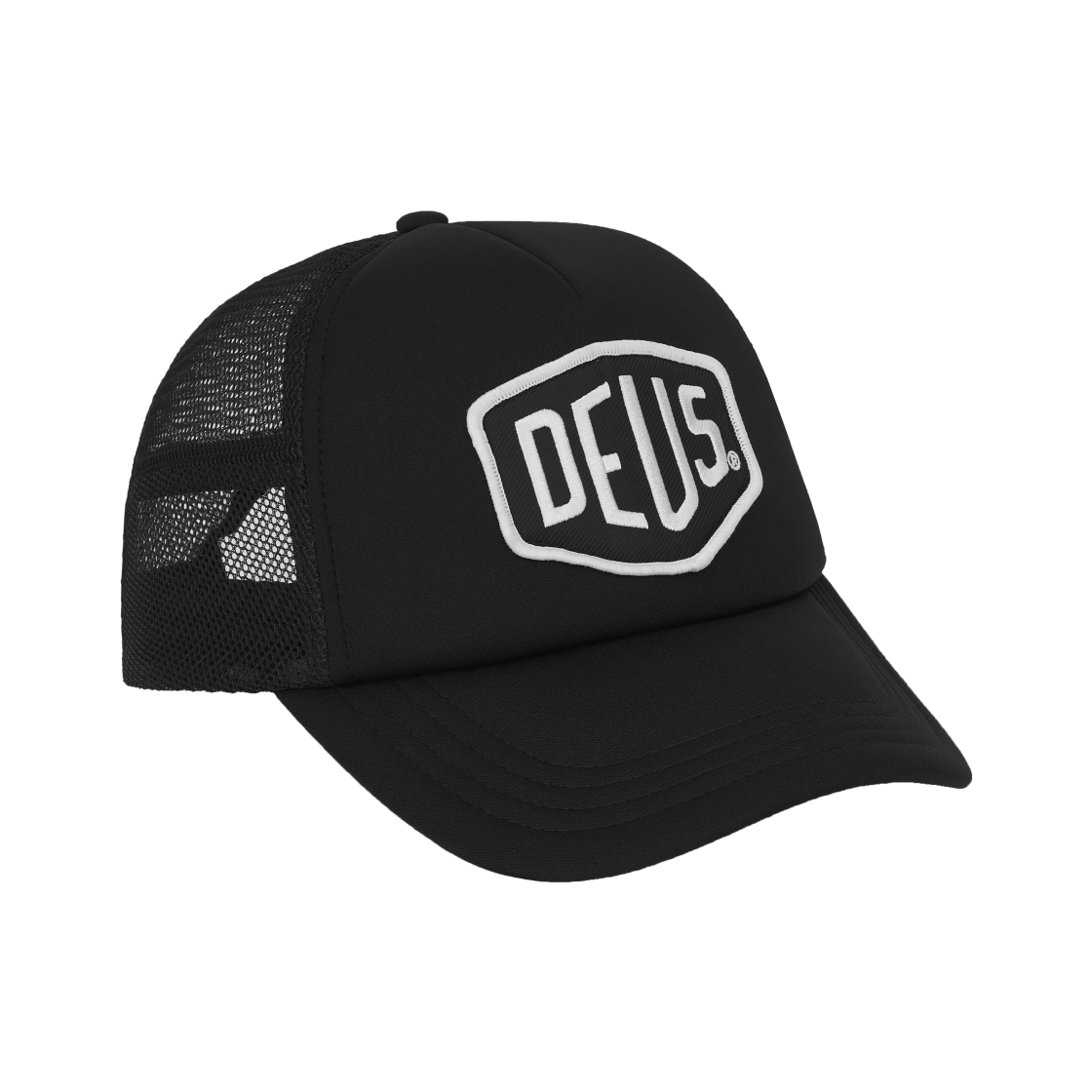 데우스 엑스 마키나 베이랜드 트러커 블랙 화이트(Deus Ex Machina Baylands Trucker Black White)