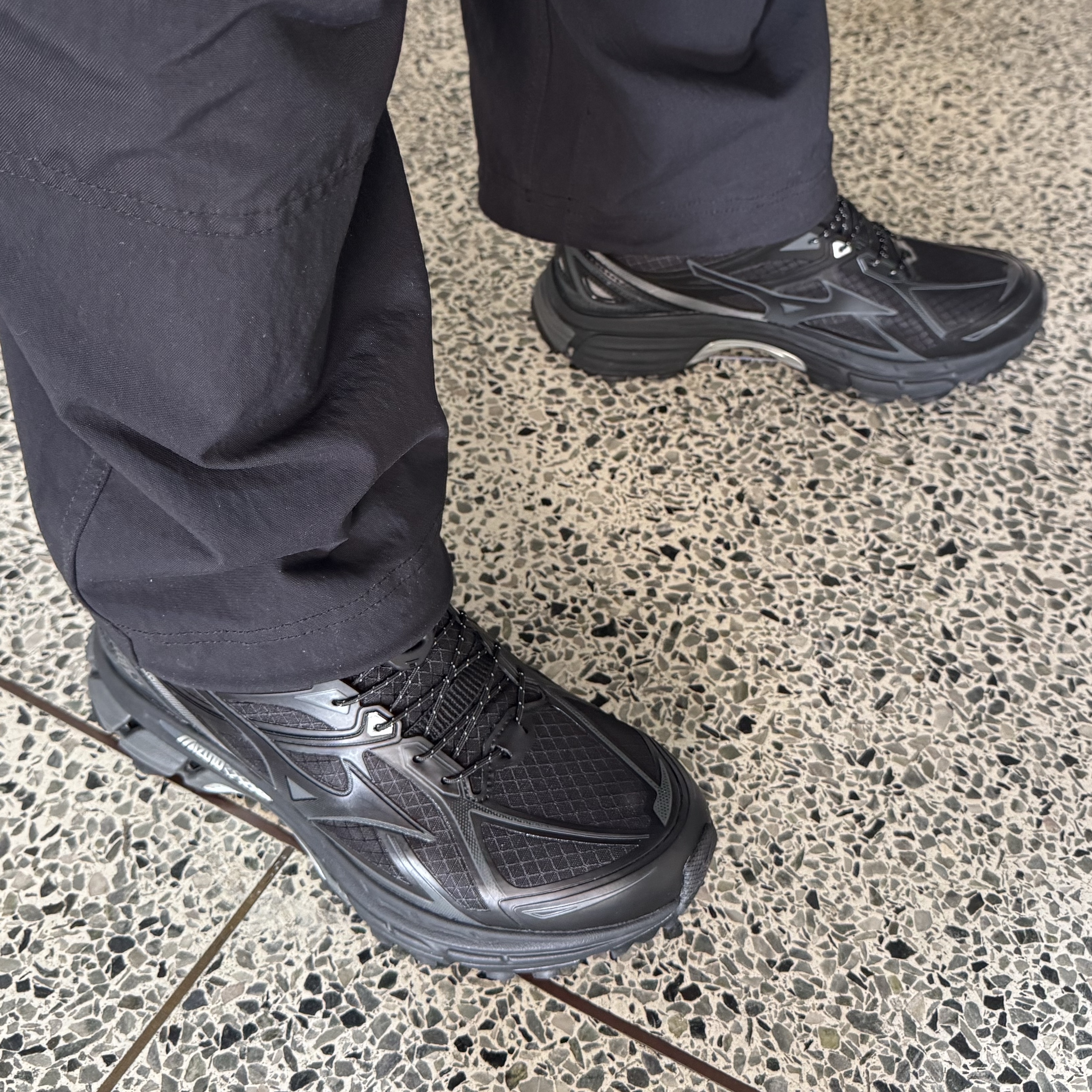Mizuno Halo Mix TL Black Silver 착용 스타일