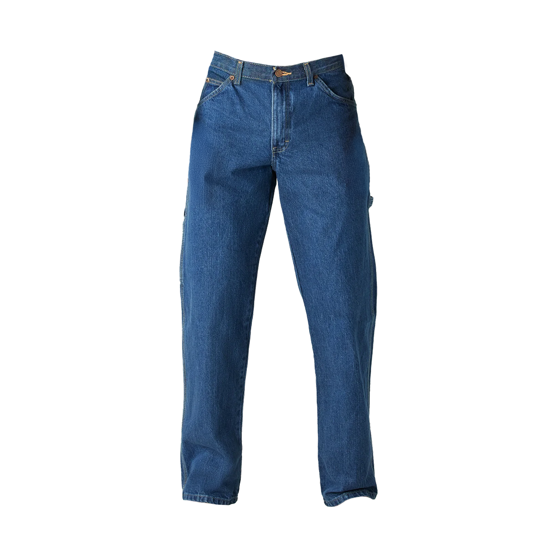 DK001993SNB Dickies Relaxed Fit Heavyweight Carpenter Jeans Stonewashed Indigo Blue