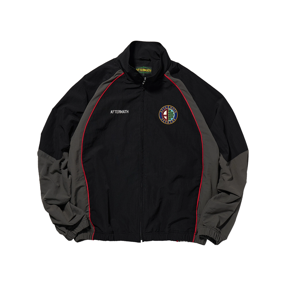 애프터매스 파이핑 라인 트랙 자켓 블랙(Aftermath Piping Line Track Jacket Black)