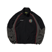 Aftermath Piping Line Track Jacket Black