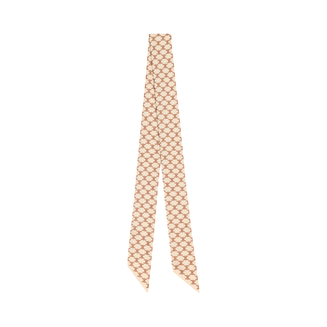 셀린느 라발리에르 미니 트리옹프 실크 트윌 바닐라 카라멜(Celine Lavalliere In Mini Triomphe Silk Twill Vanilla Caramel) - 1