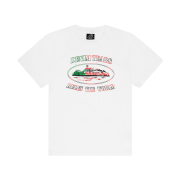 Denim Tears x Corteiz Cortears OG Alcatraz T-Shirt White