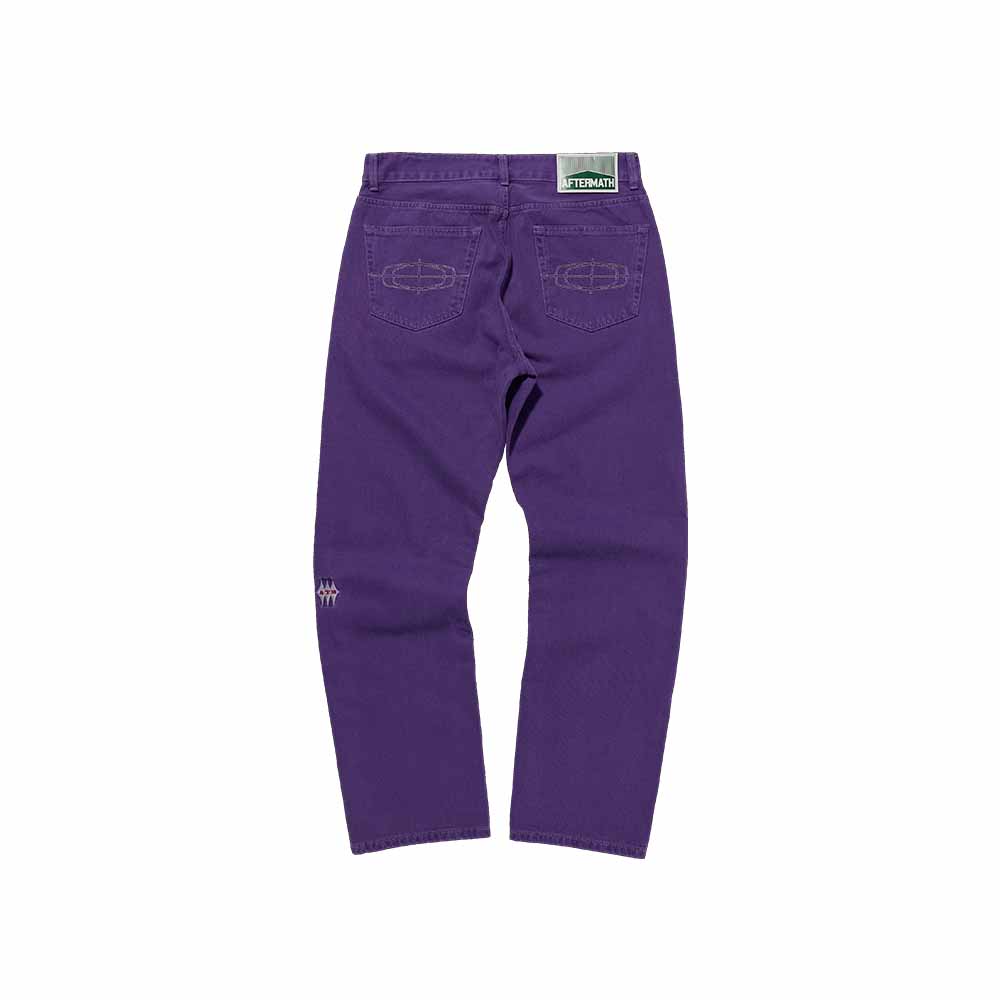 애프터매스 피그 다이드 데님 진 퍼플(Aftermath Pig Dyed Denim Jeans Purple) - 3